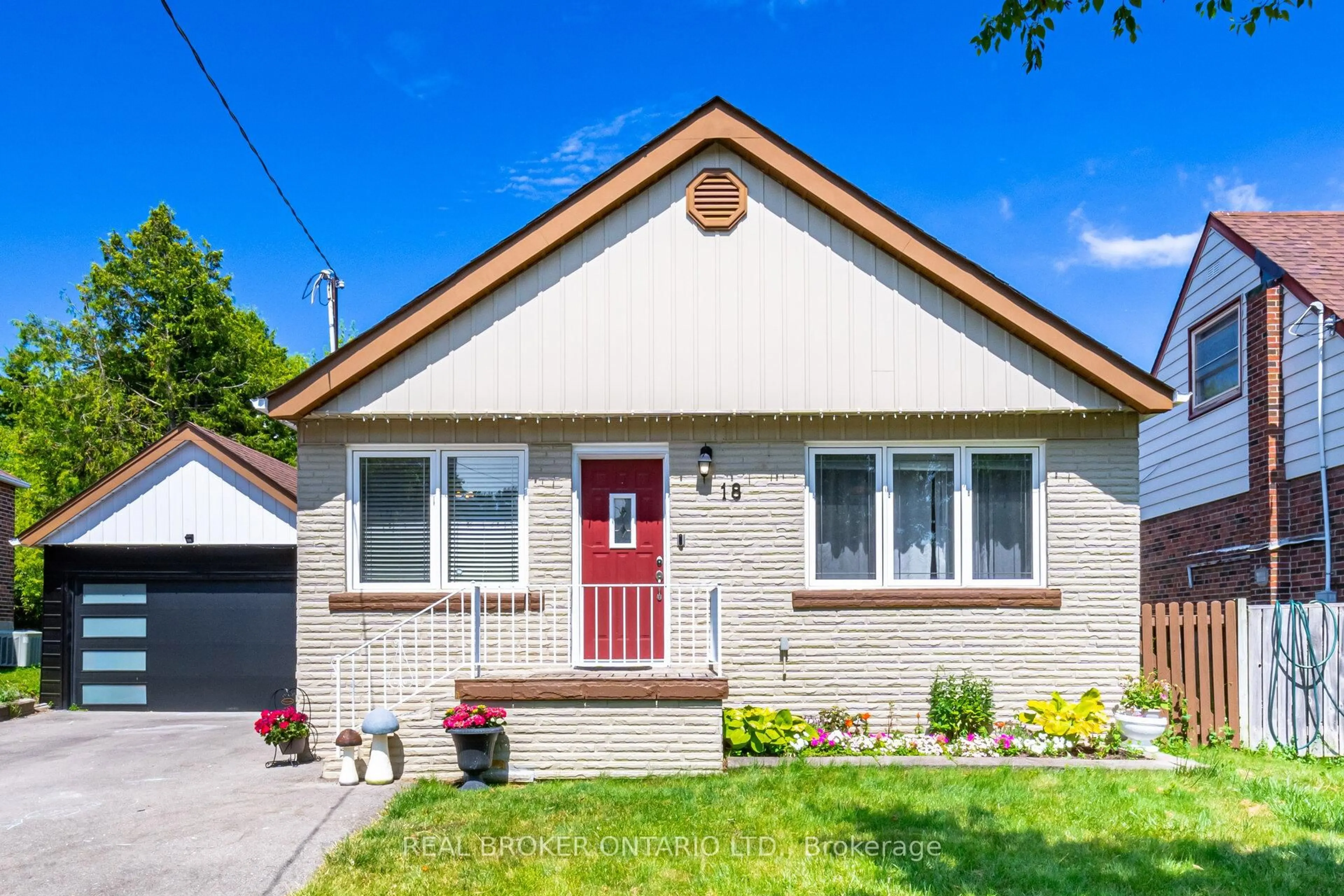 Home with brick exterior material, street for 18 Adanac Dr, Toronto Ontario M1M 2E4