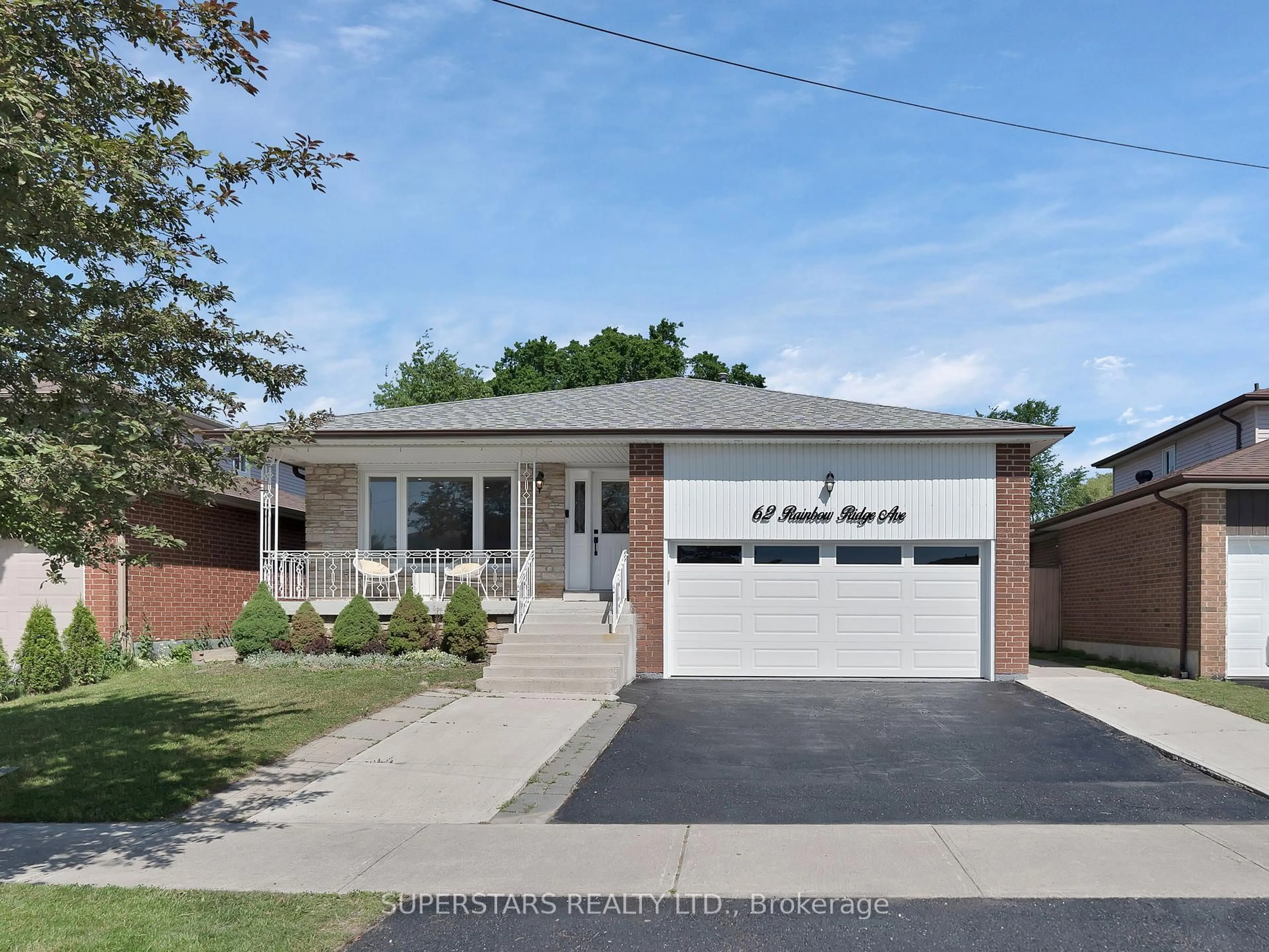 Home with brick exterior material, street for 62 Rainbow Ridge Ave, Toronto Ontario M1B 2H9