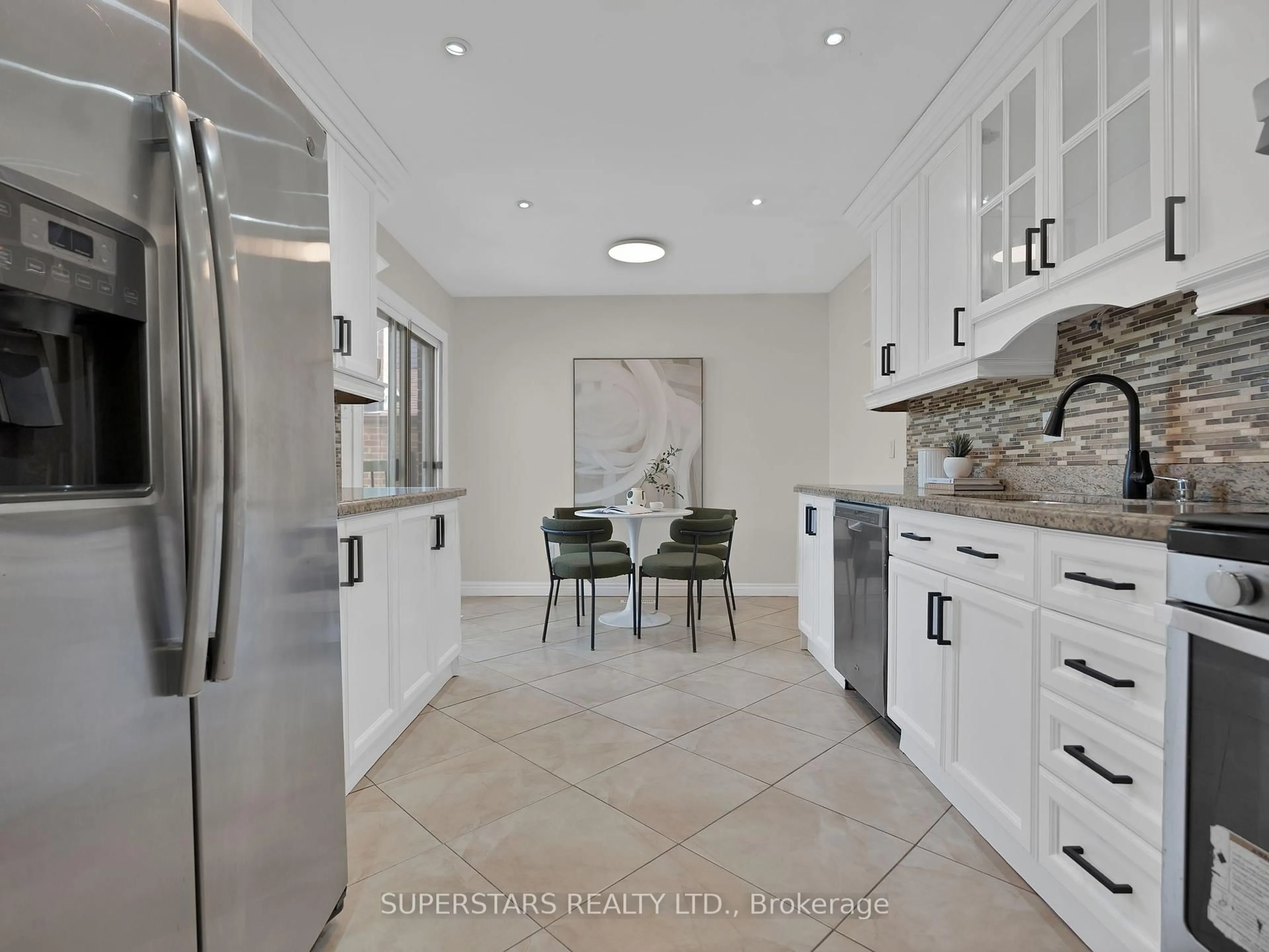 Contemporary kitchen, ceramic/tile floor for 62 Rainbow Ridge Ave, Toronto Ontario M1B 2H9