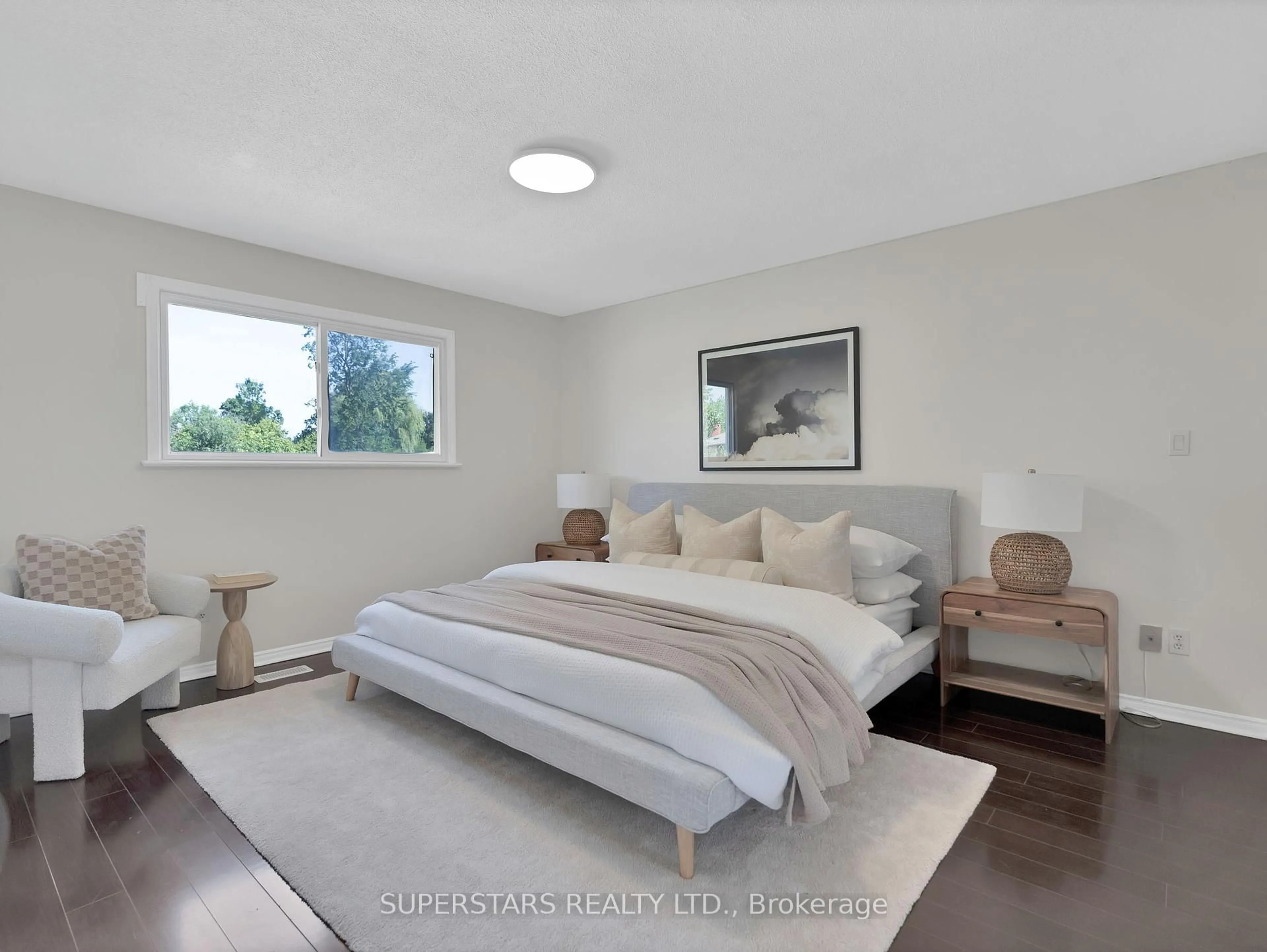 Bedroom with bed, unknown for 62 Rainbow Ridge Ave, Toronto Ontario M1B 2H9