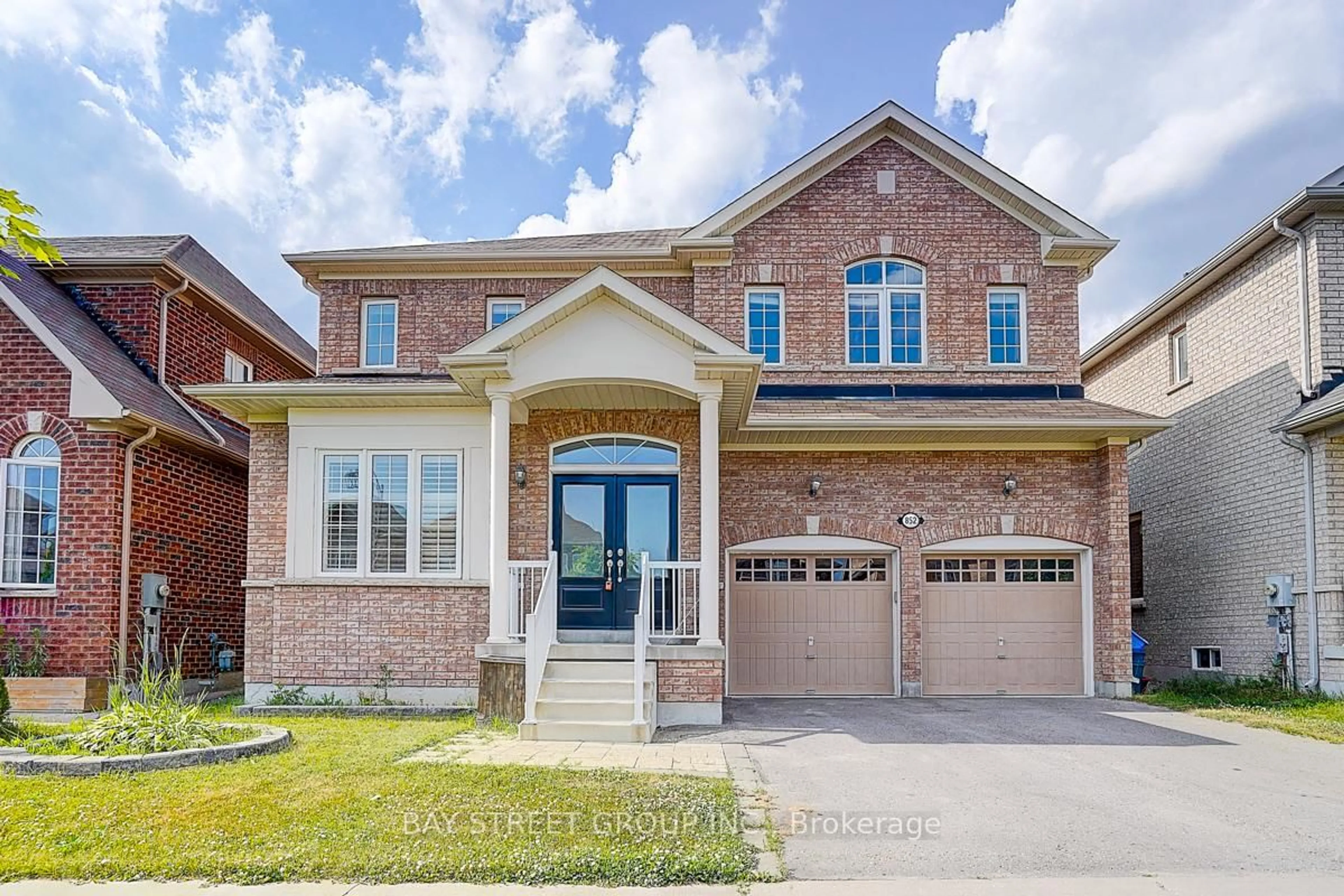 Home with brick exterior material, street for 852 William Lee Ave, Oshawa Ontario L1K 0W2