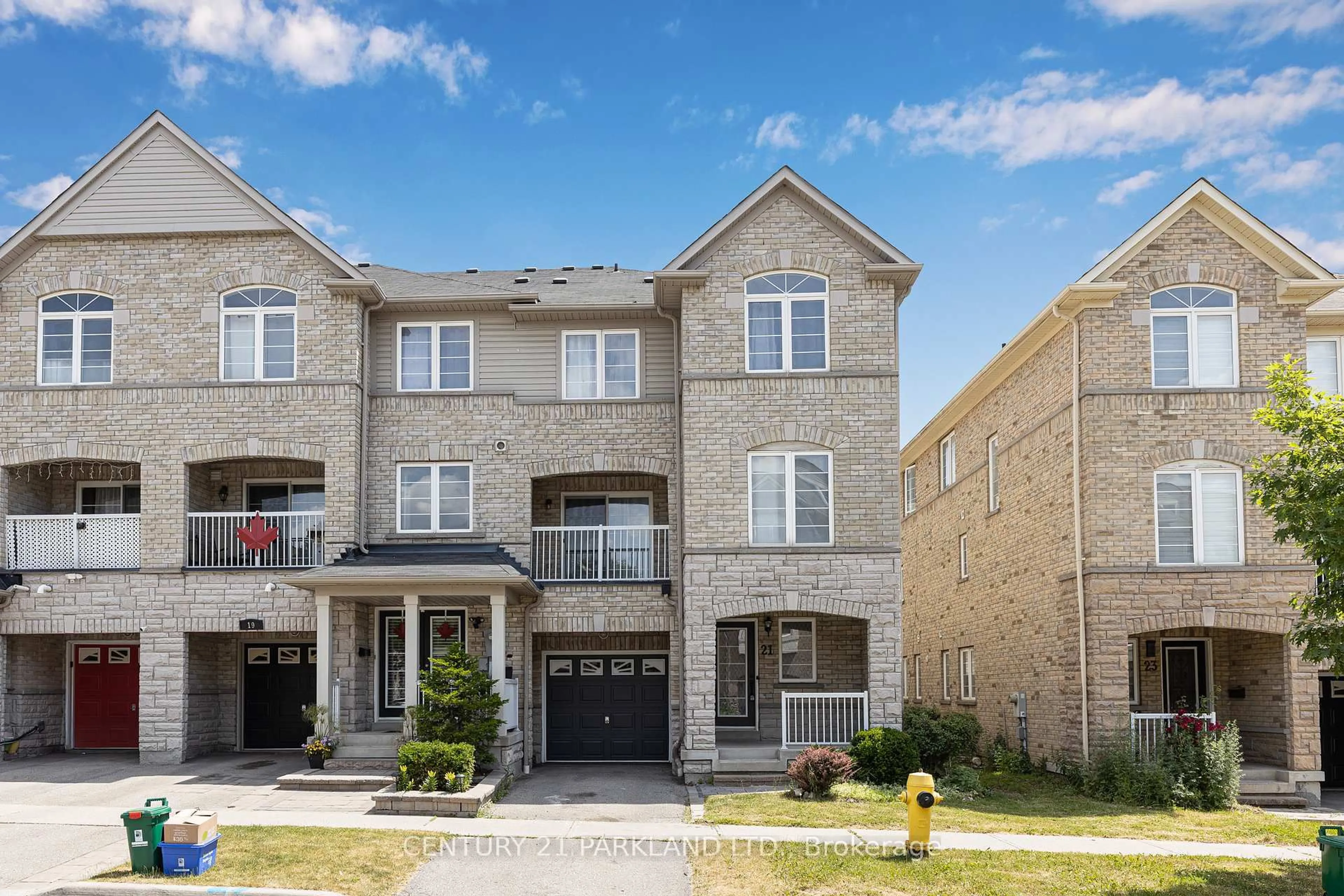 Home with brick exterior material, street for 21 Webbford St, Ajax Ontario L1S 0A8