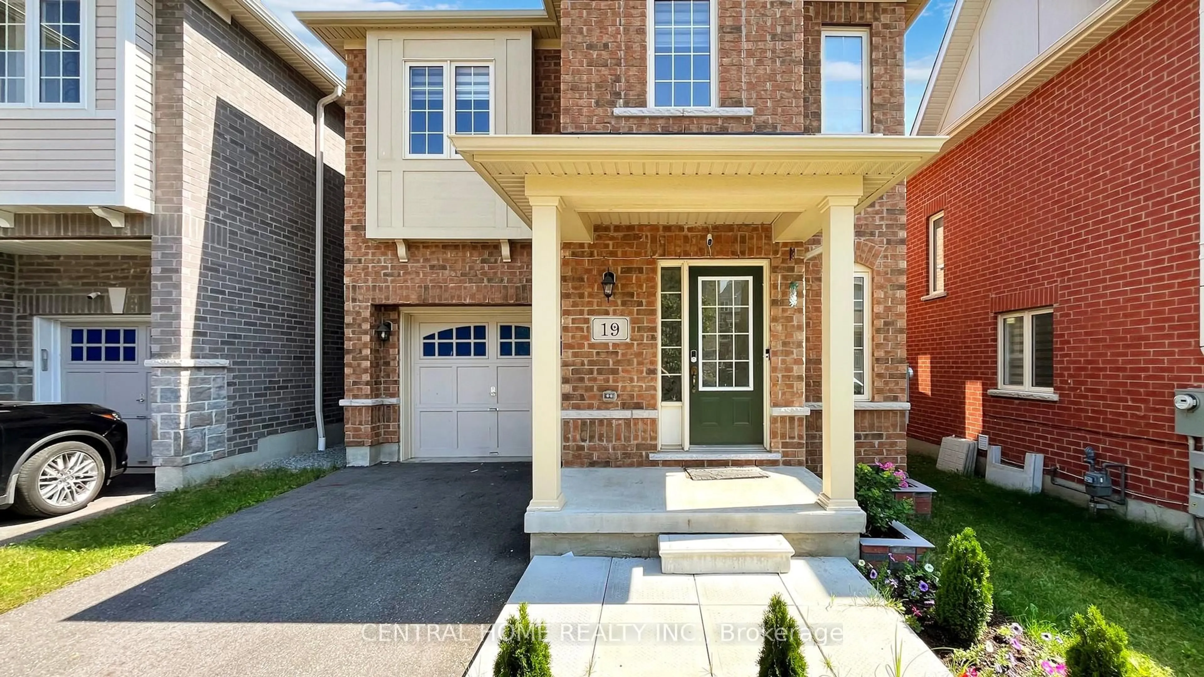 Home with brick exterior material, street for 19 Camilleri Rd, Ajax Ontario L1Z 0T2