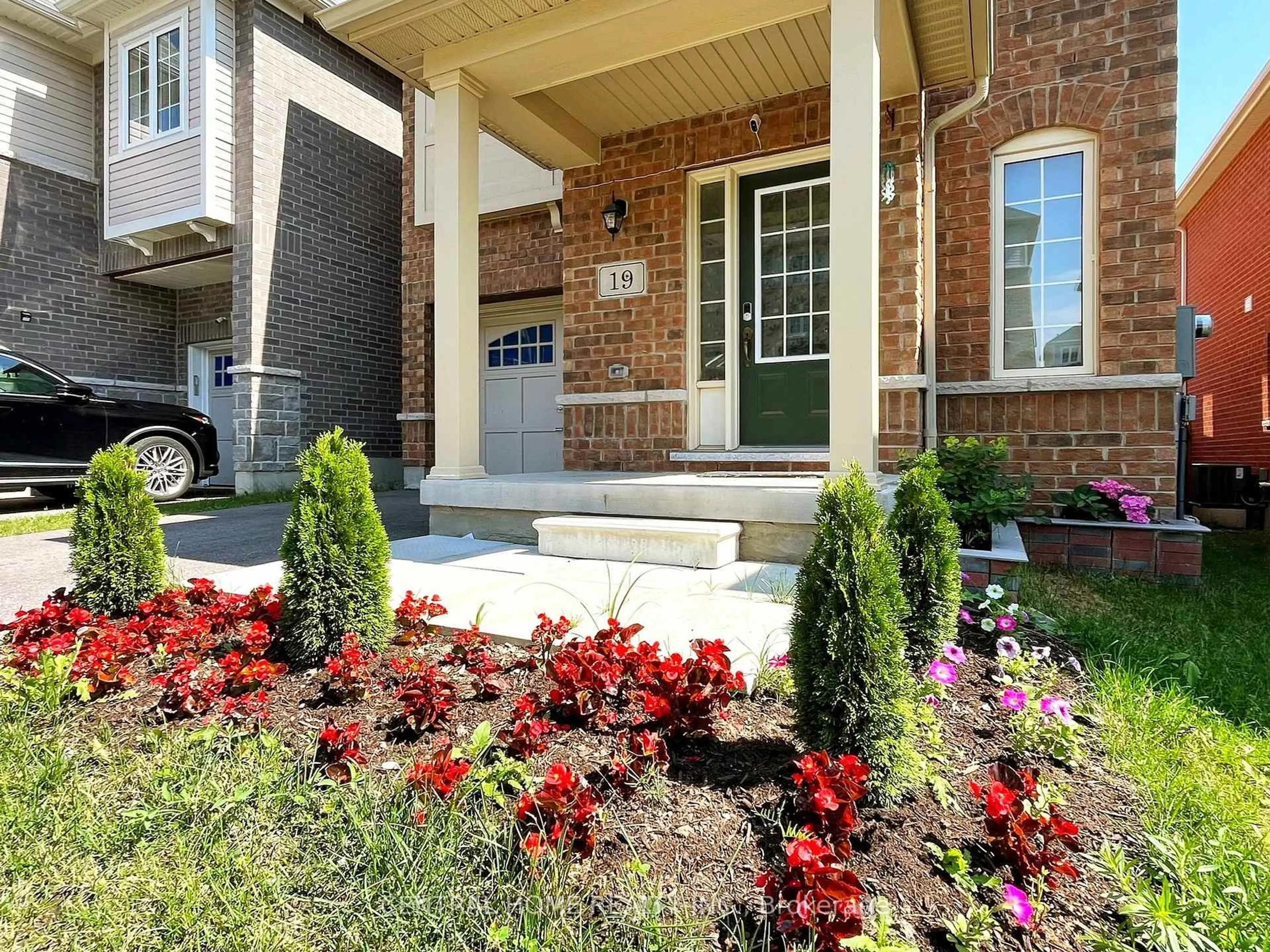 Home with brick exterior material, street for 19 Camilleri Rd, Ajax Ontario L1Z 0T2