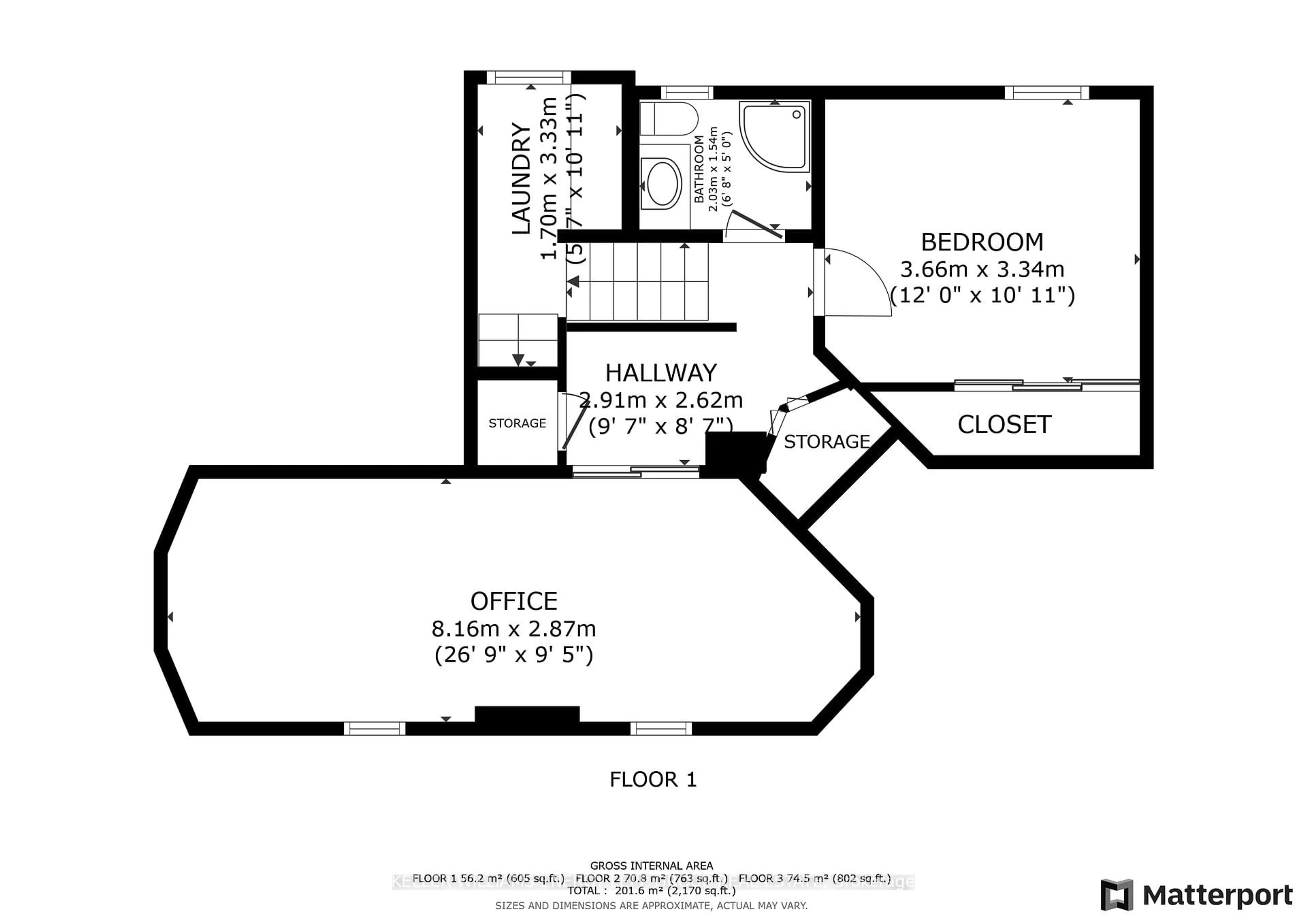 Floor plan for 77 Hemingford Pl, Whitby Ontario L1R 1E8