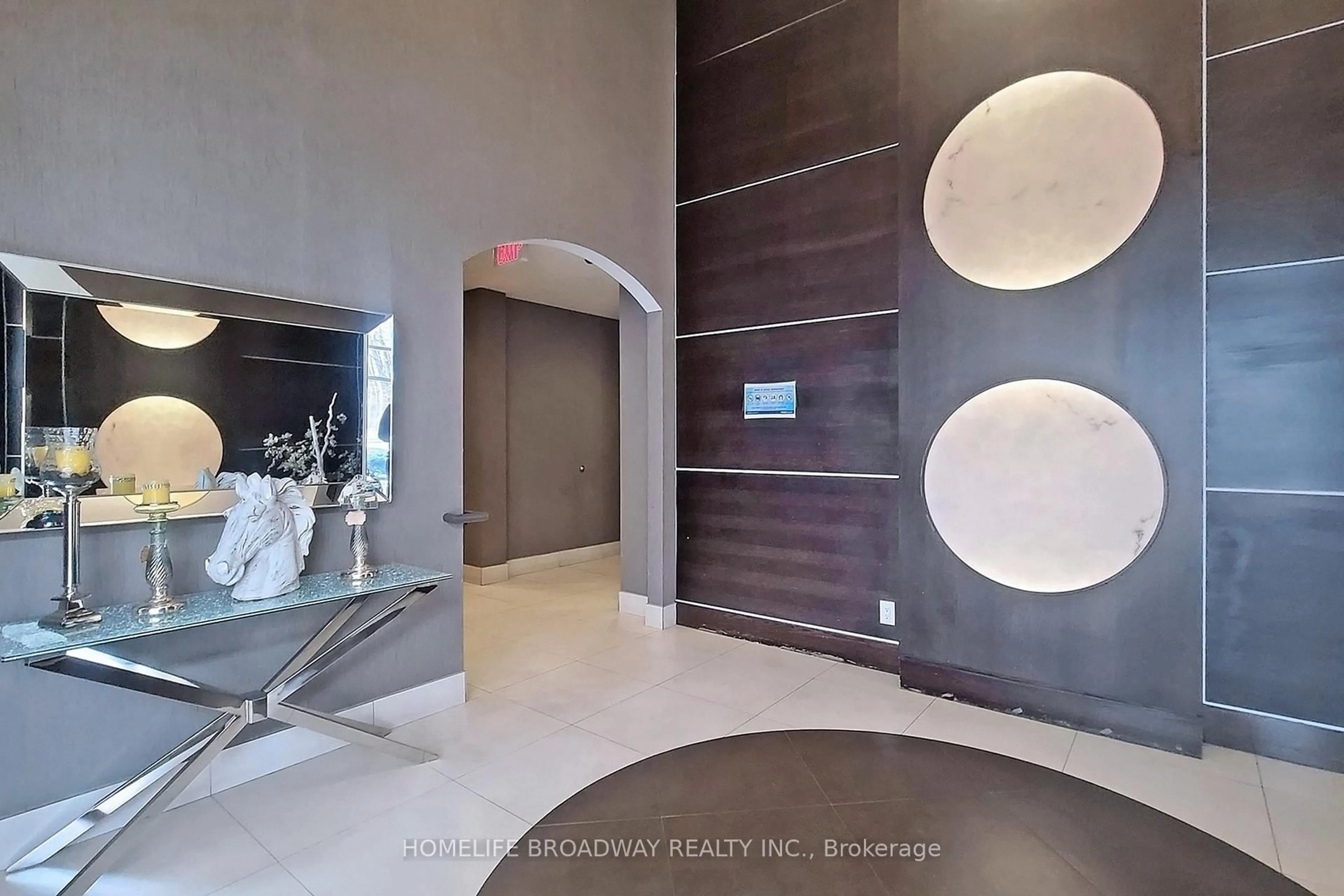 Indoor foyer for 190 Borough Dr #803, Toronto Ontario M1P 0B6