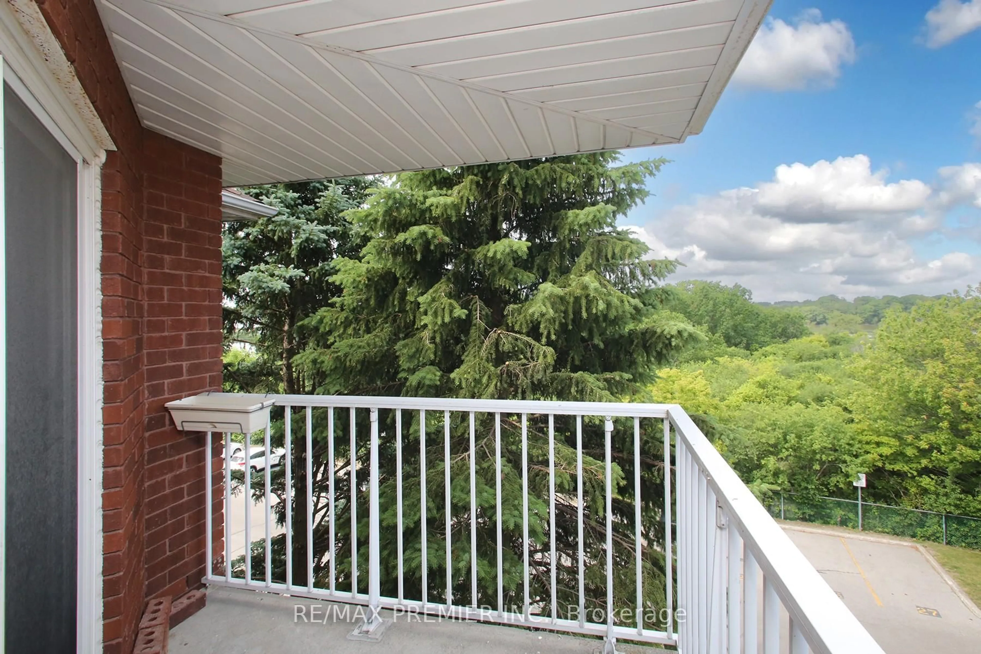 Balcony in the apartment, water/lake/river/ocean view for 189 Lake Drive Way #407, Ajax Ontario L1S 7J1