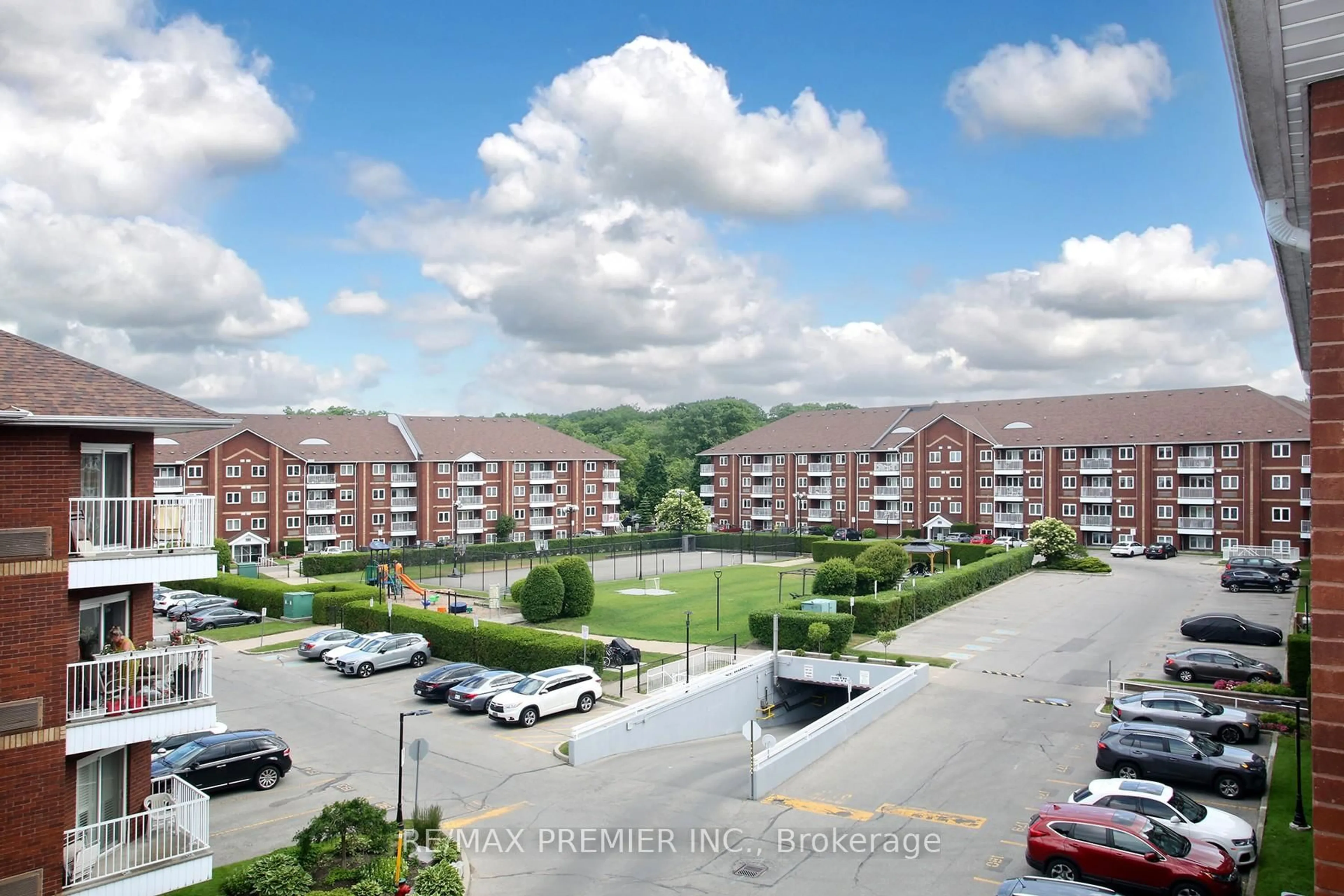 A pic from outside/outdoor area/front of a property/back of a property/a pic from drone, mountain view for 189 Lake Drive Way #407, Ajax Ontario L1S 7J1