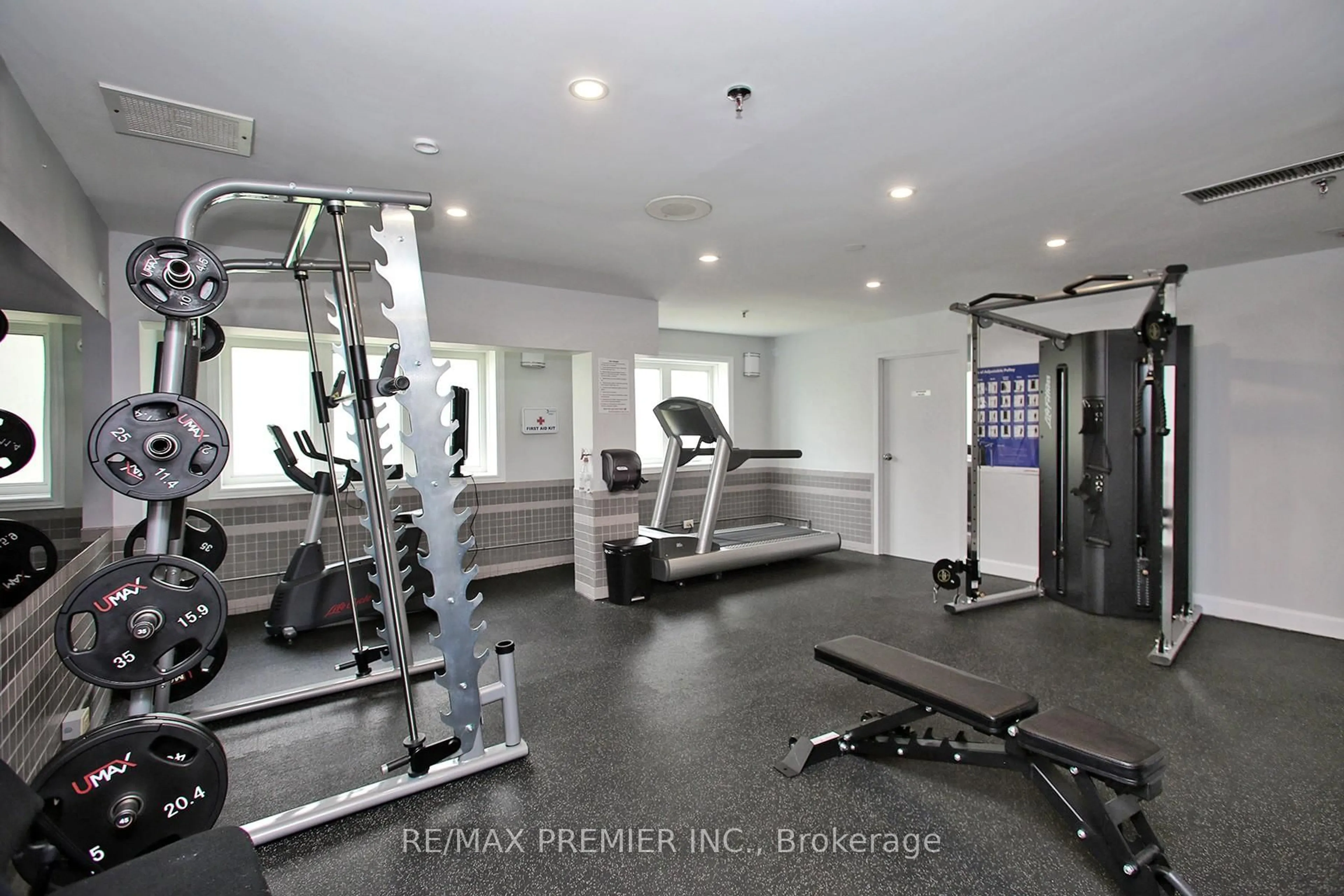Gym or fitness room for 189 Lake Drive Way #407, Ajax Ontario L1S 7J1