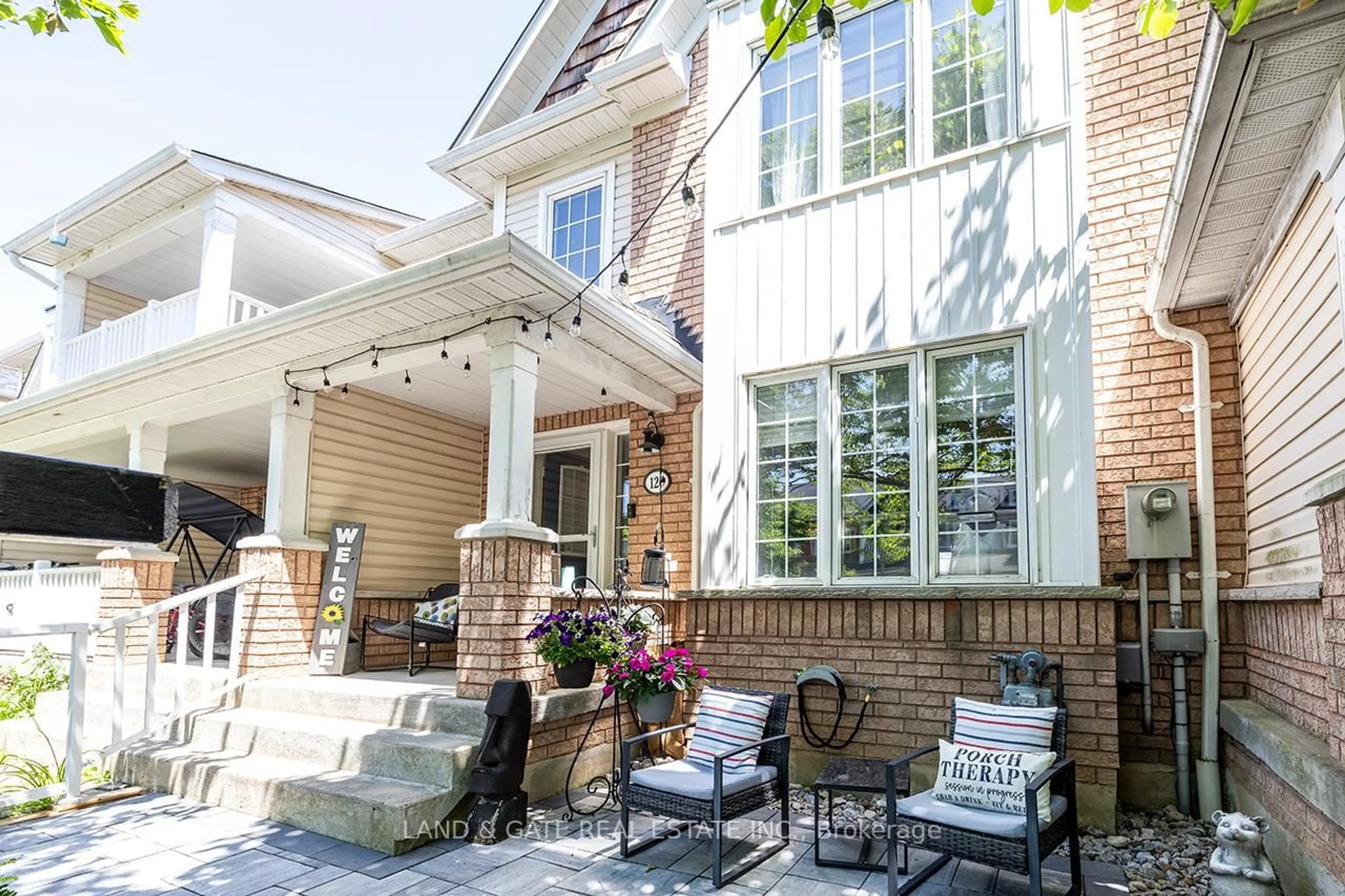 Home with brick exterior material, street for 120 Warwick Ave, Ajax Ontario L1Z 1L3