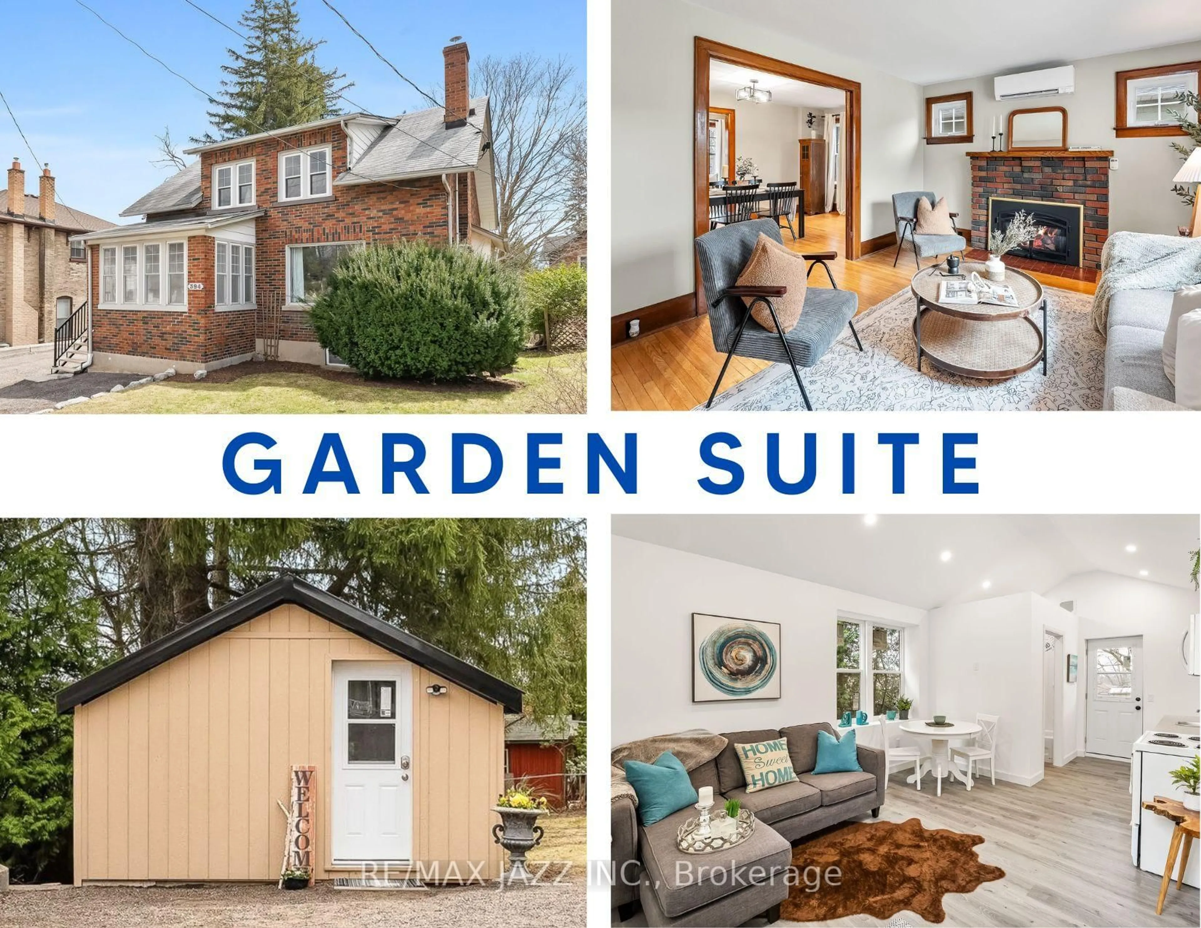 A pic from outside/outdoor area/front of a property/back of a property/a pic from drone, street for 394 Queen St, Scugog Ontario L9L 1J9