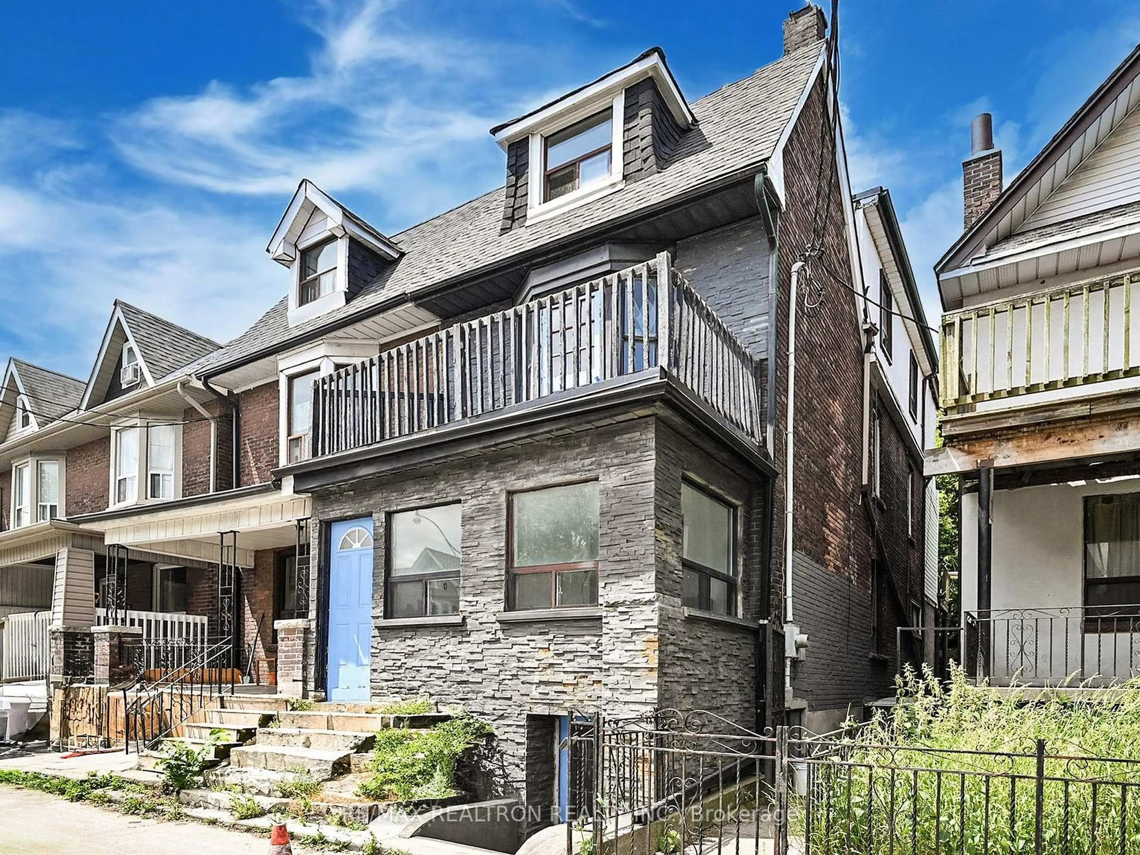 Home with brick exterior material, street for 778 Pape Ave, Toronto Ontario M4K 3S7