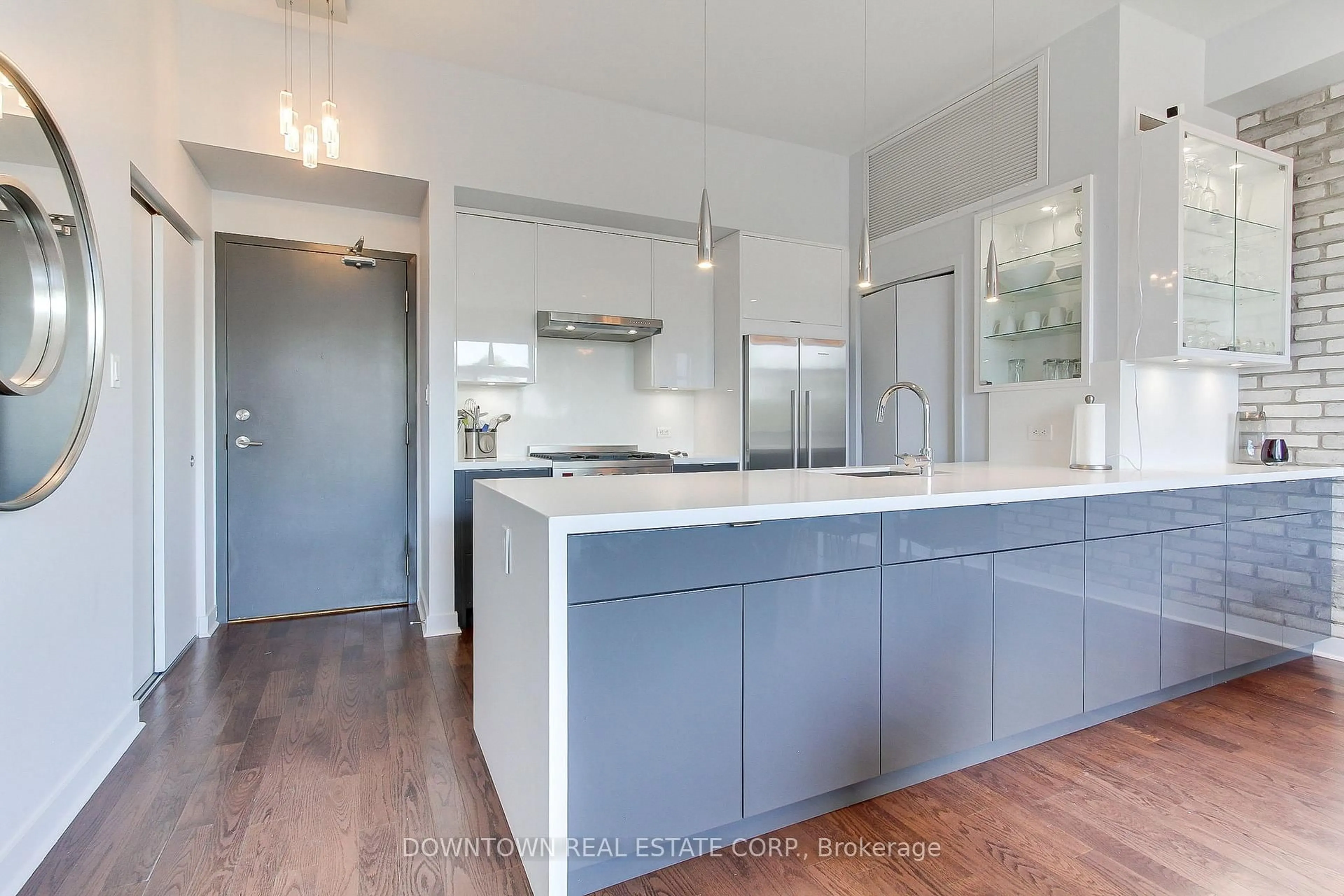 Open concept kitchen, unknown for 53 Colgate Ave #404, Toronto Ontario M4M 1N6