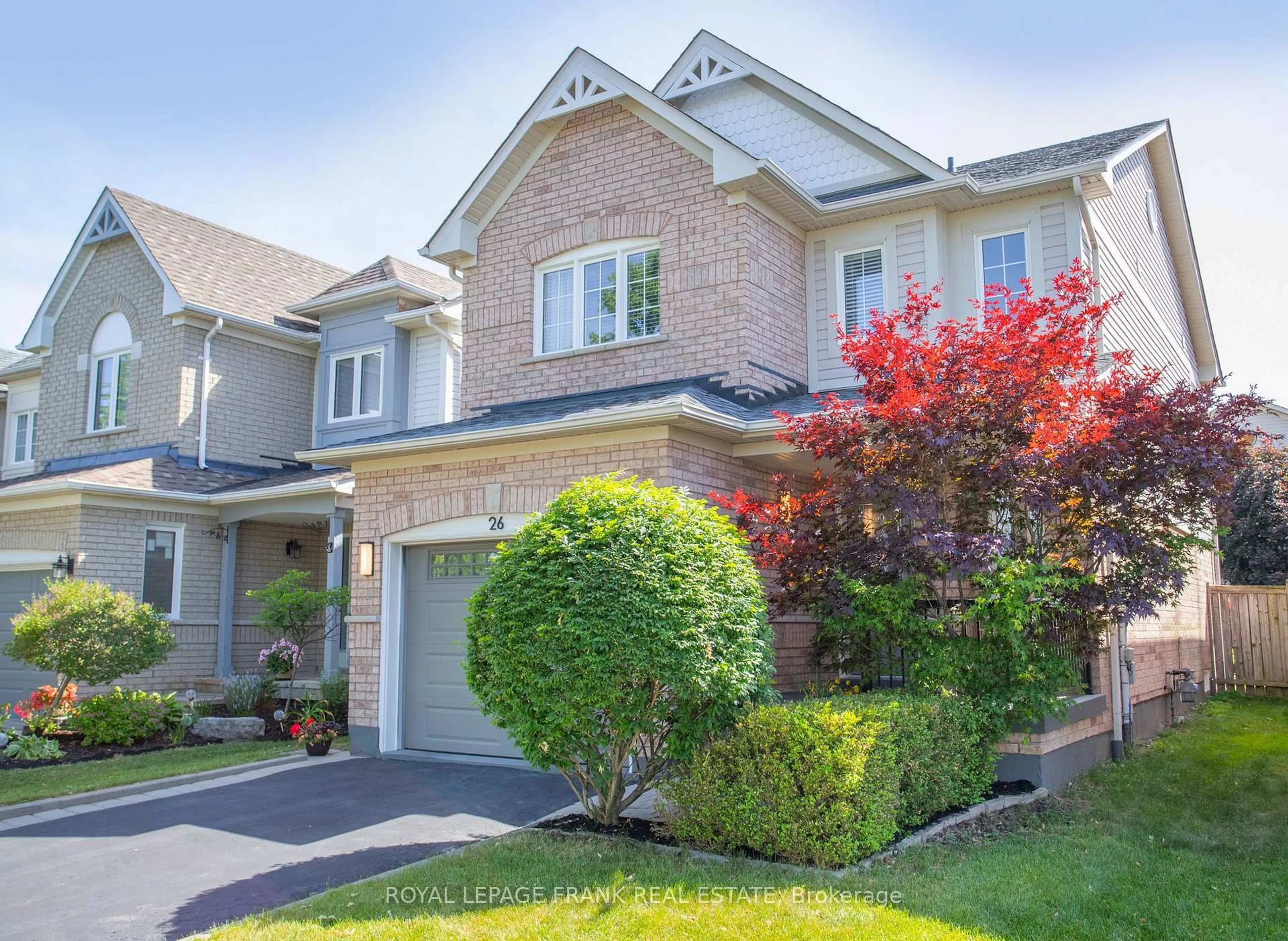 Home with brick exterior material, street for 26 Juneau Cres, Whitby Ontario L1R 3A3