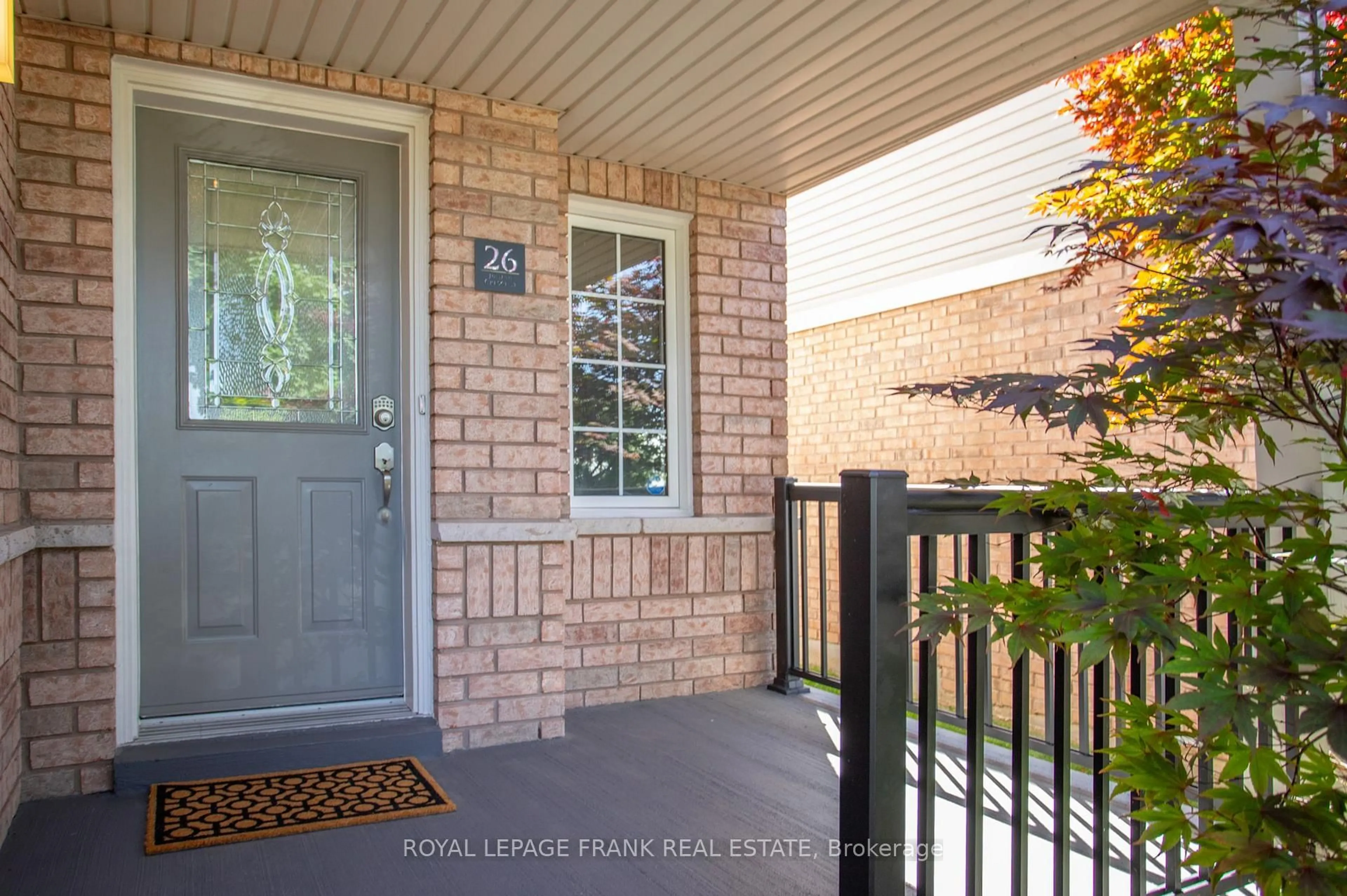 Indoor entryway for 26 Juneau Cres, Whitby Ontario L1R 3A3