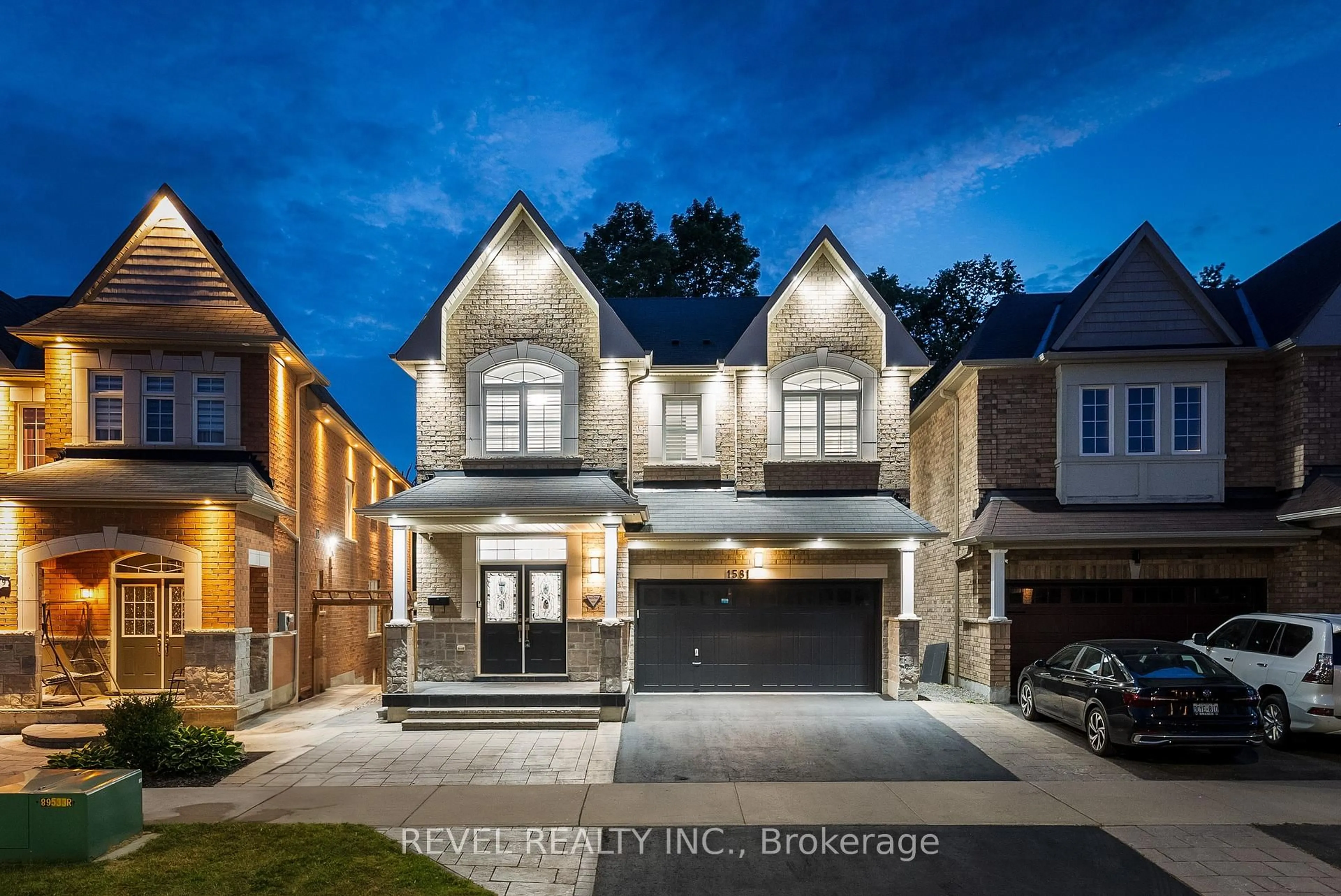 Home with brick exterior material, street for 1581 Winville Rd, Pickering Ontario L1X 0C6