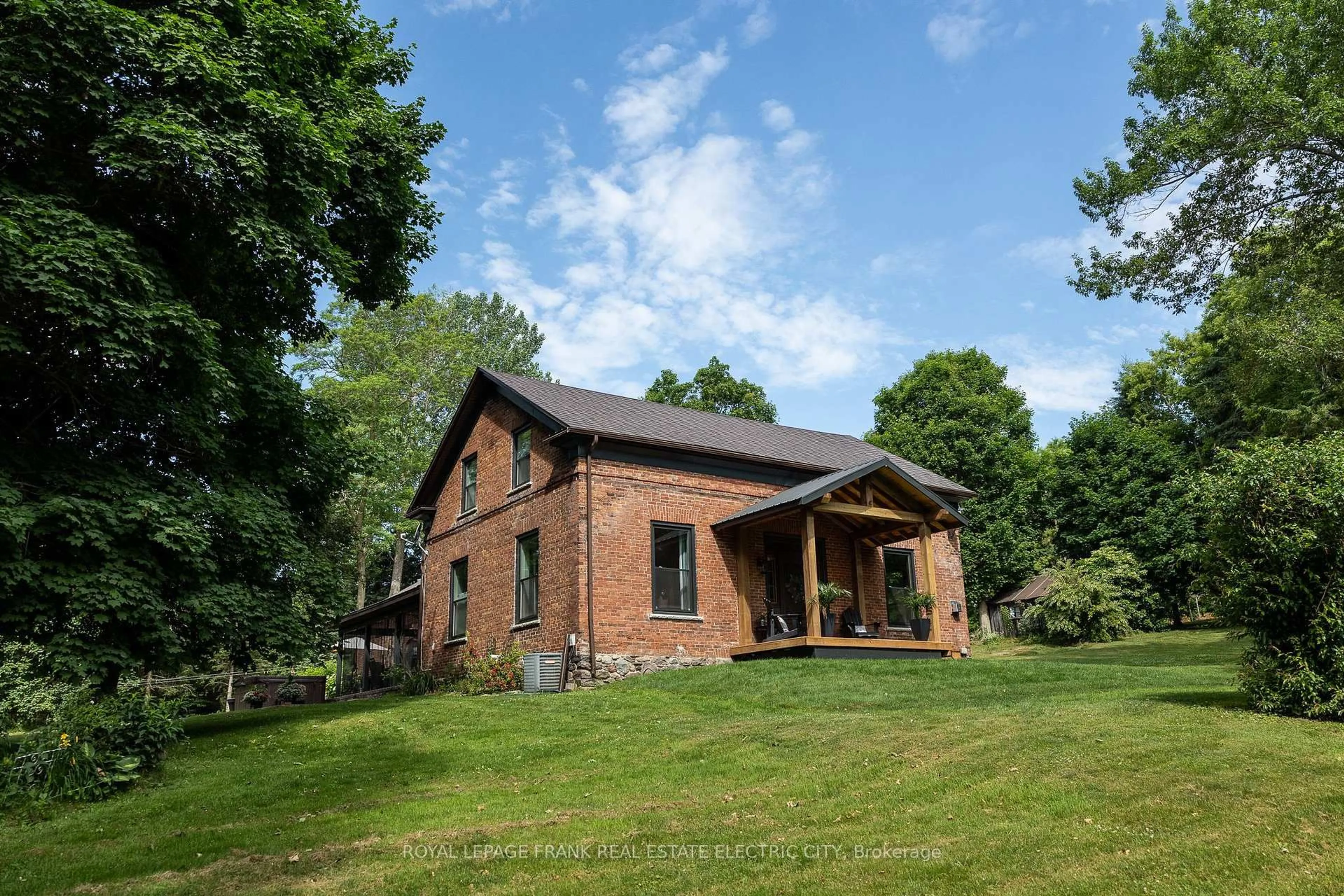 Home with brick exterior material, building for 4242 Cedar Valley Rd, Clarington Ontario L0B 1M0