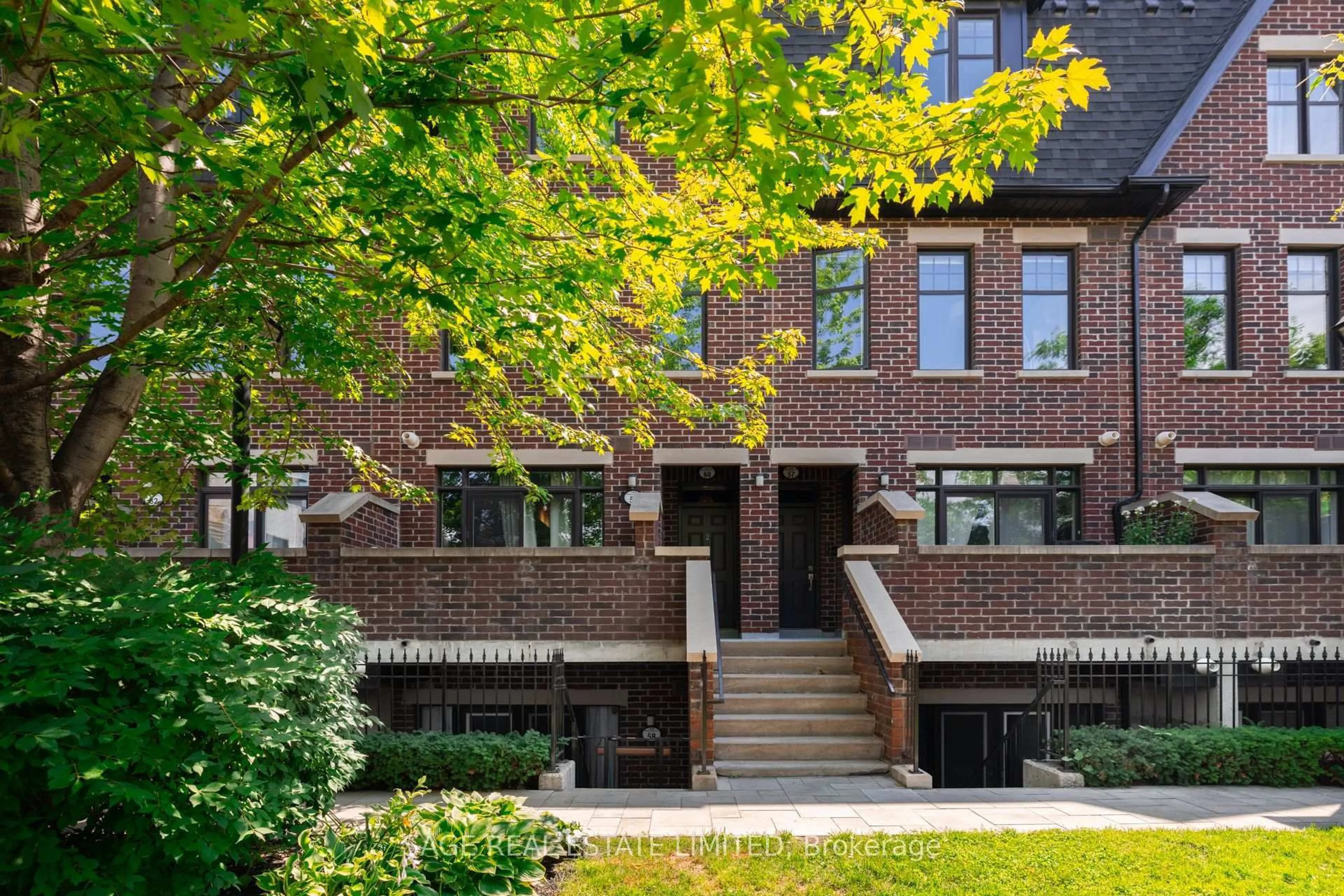Home with brick exterior material, street for 140 Broadview Ave #60, Toronto Ontario M4M 0A8