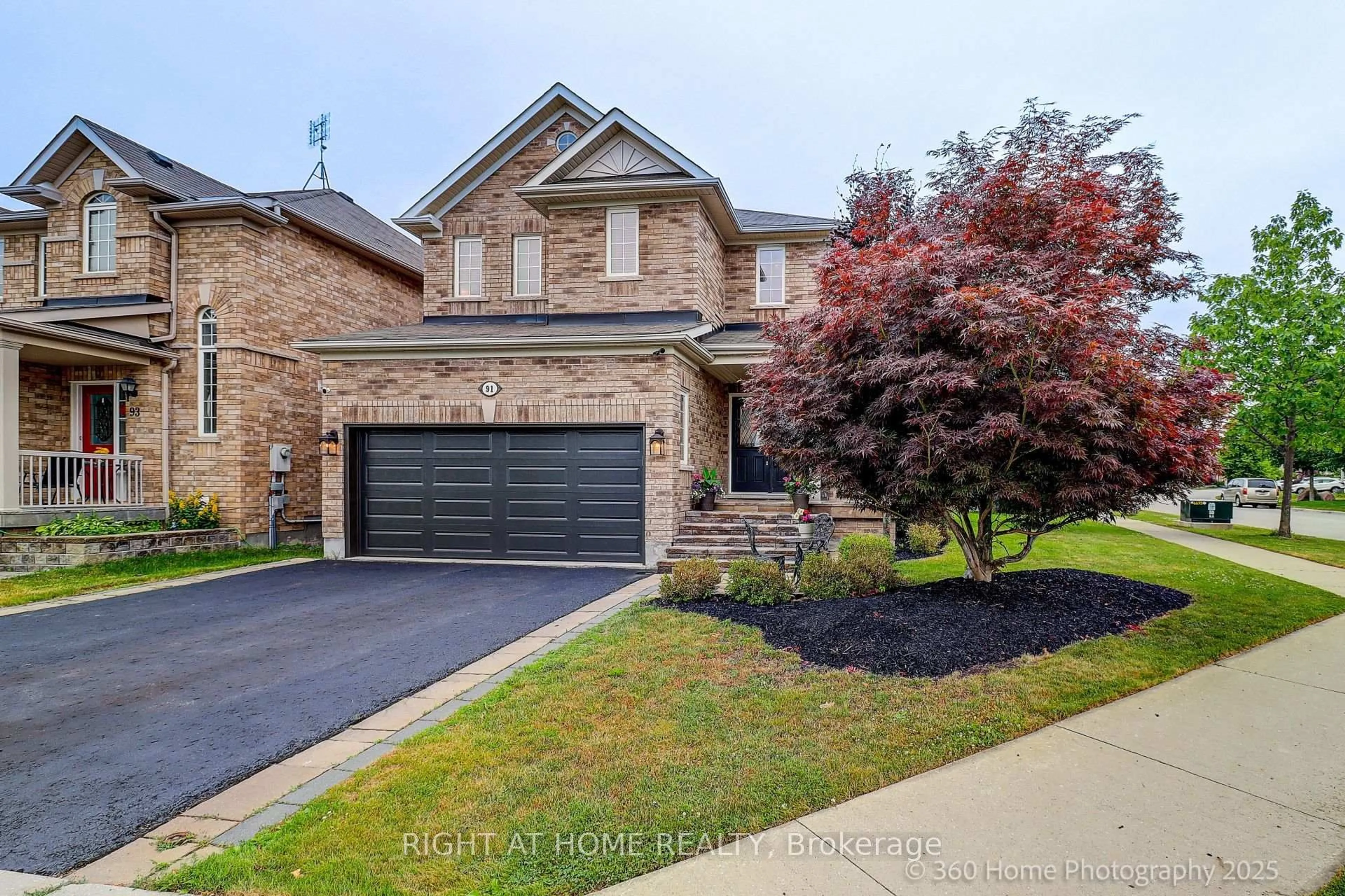 Home with brick exterior material, street for 91 Florence Dr, Whitby Ontario L1R 0K4