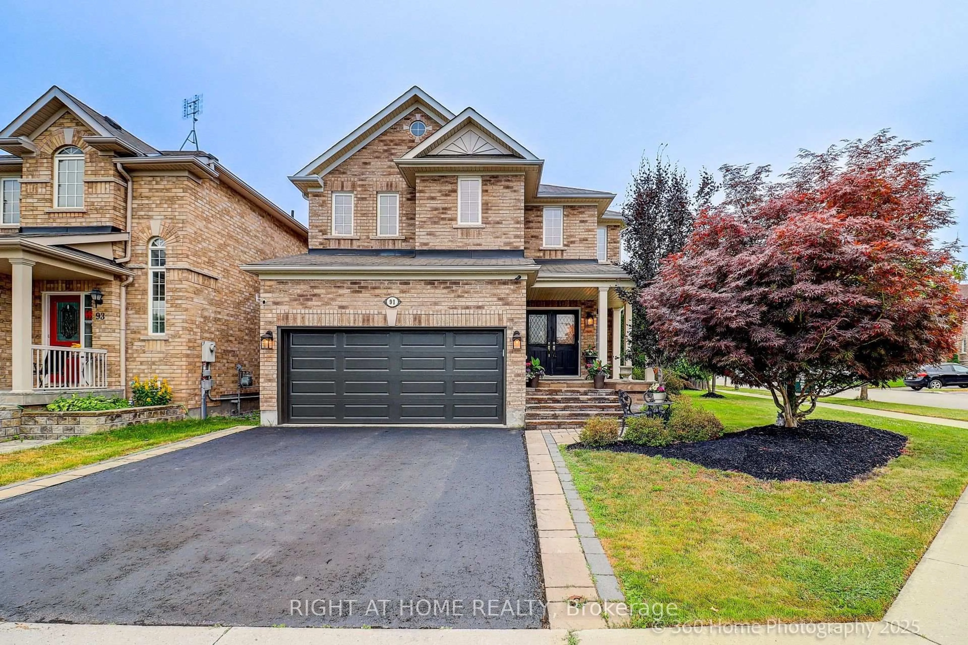 Home with brick exterior material, street for 91 Florence Dr, Whitby Ontario L1R 0K4