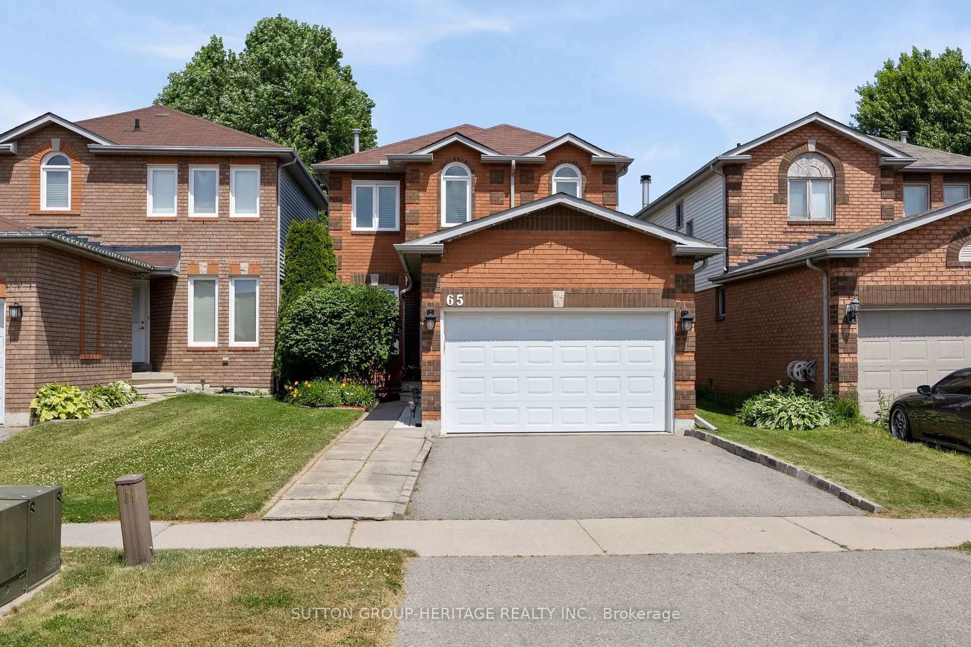 Home with brick exterior material, street for 65 Oke Rd, Clarington Ontario L1E 2V1