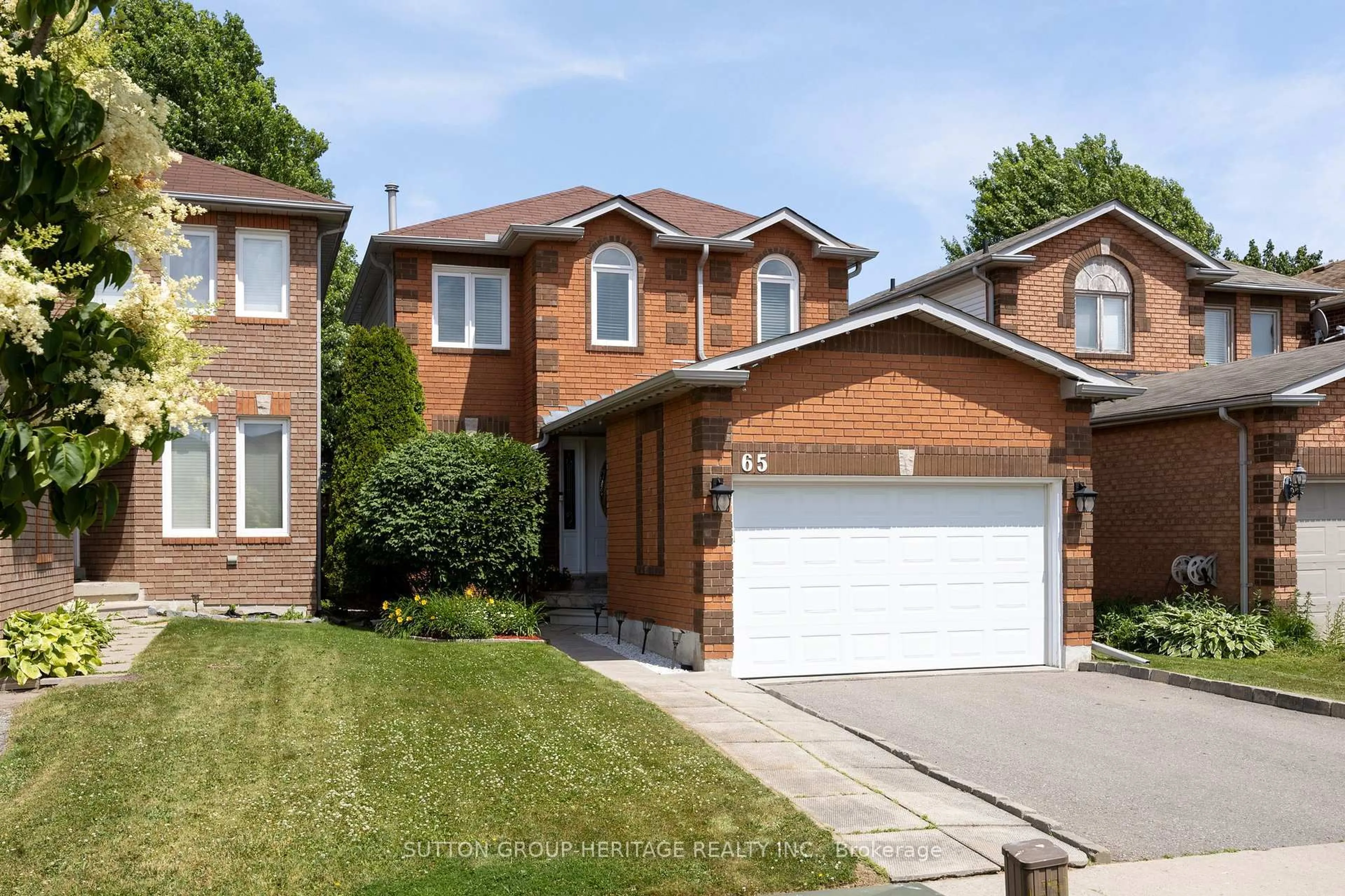 Home with brick exterior material, street for 65 Oke Rd, Clarington Ontario L1E 2V1
