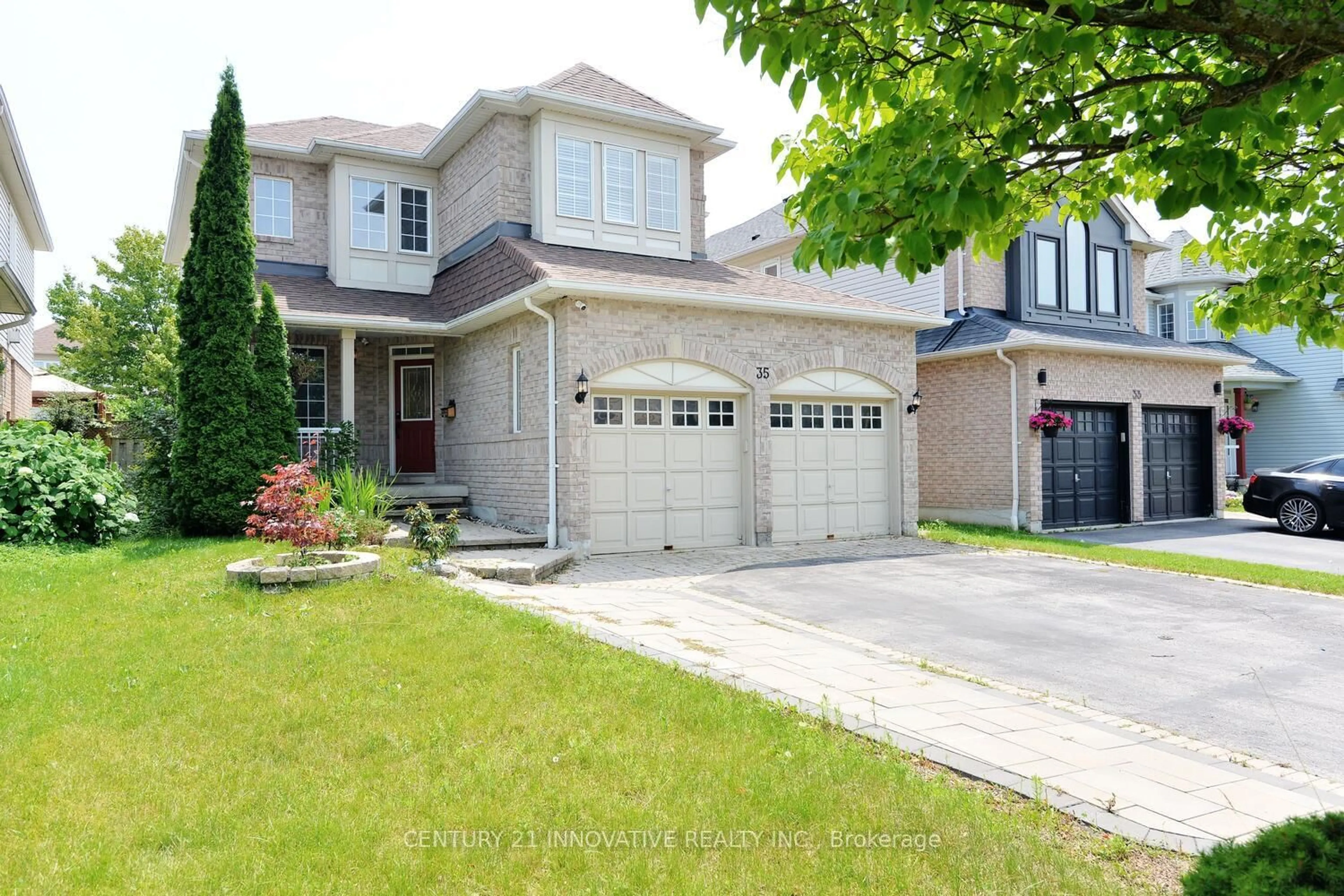 Home with brick exterior material, street for 35 Weldon St, Whitby Ontario L1R 2T5