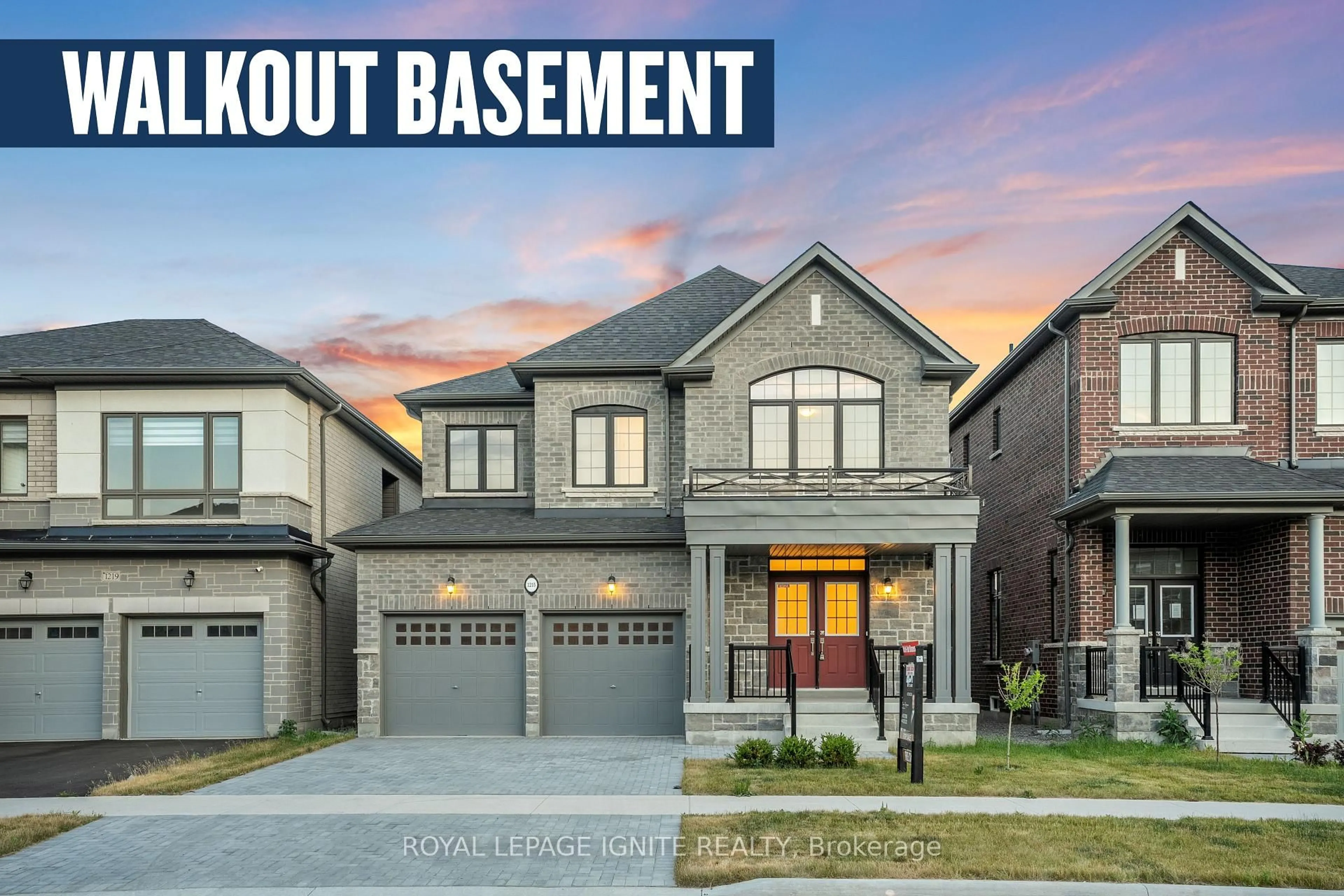 Home with brick exterior material, street for 1215 Plymouth Dr, Oshawa Ontario L1L 0T4