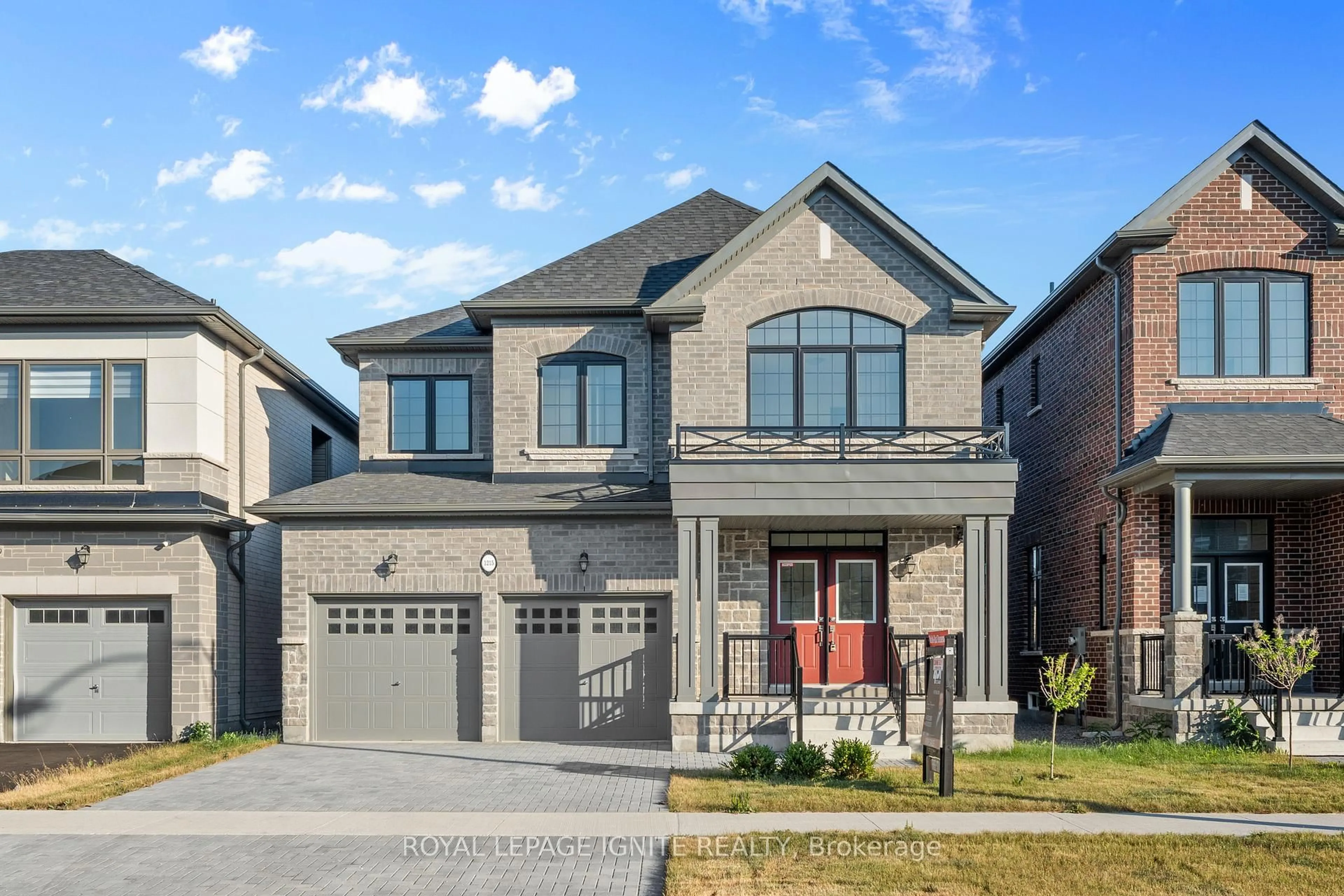 Home with brick exterior material, street for 1215 Plymouth Dr, Oshawa Ontario L1L 0T4