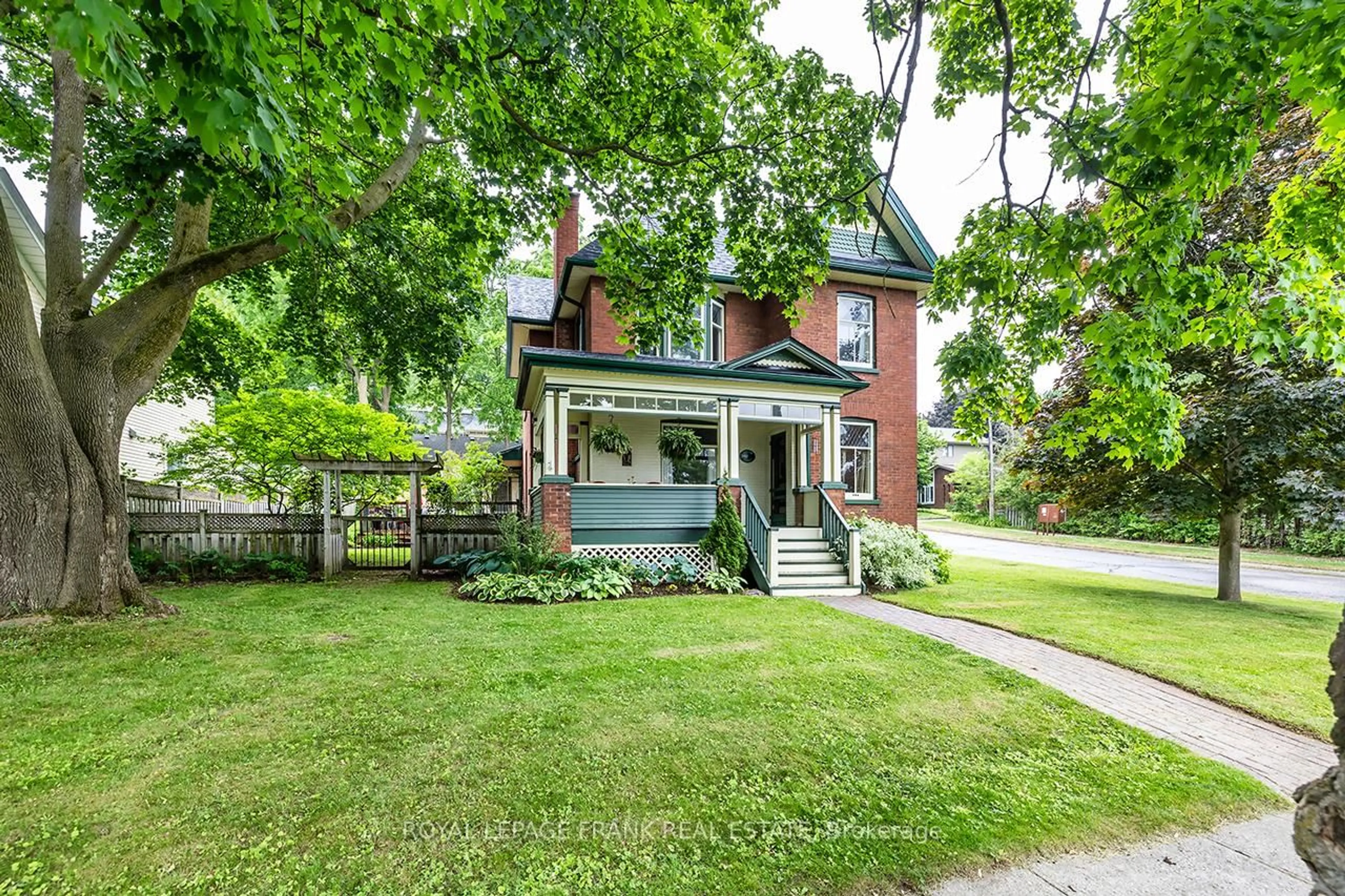 Home with brick exterior material, street for 180 Bigelow St, Scugog Ontario L9L 1L6