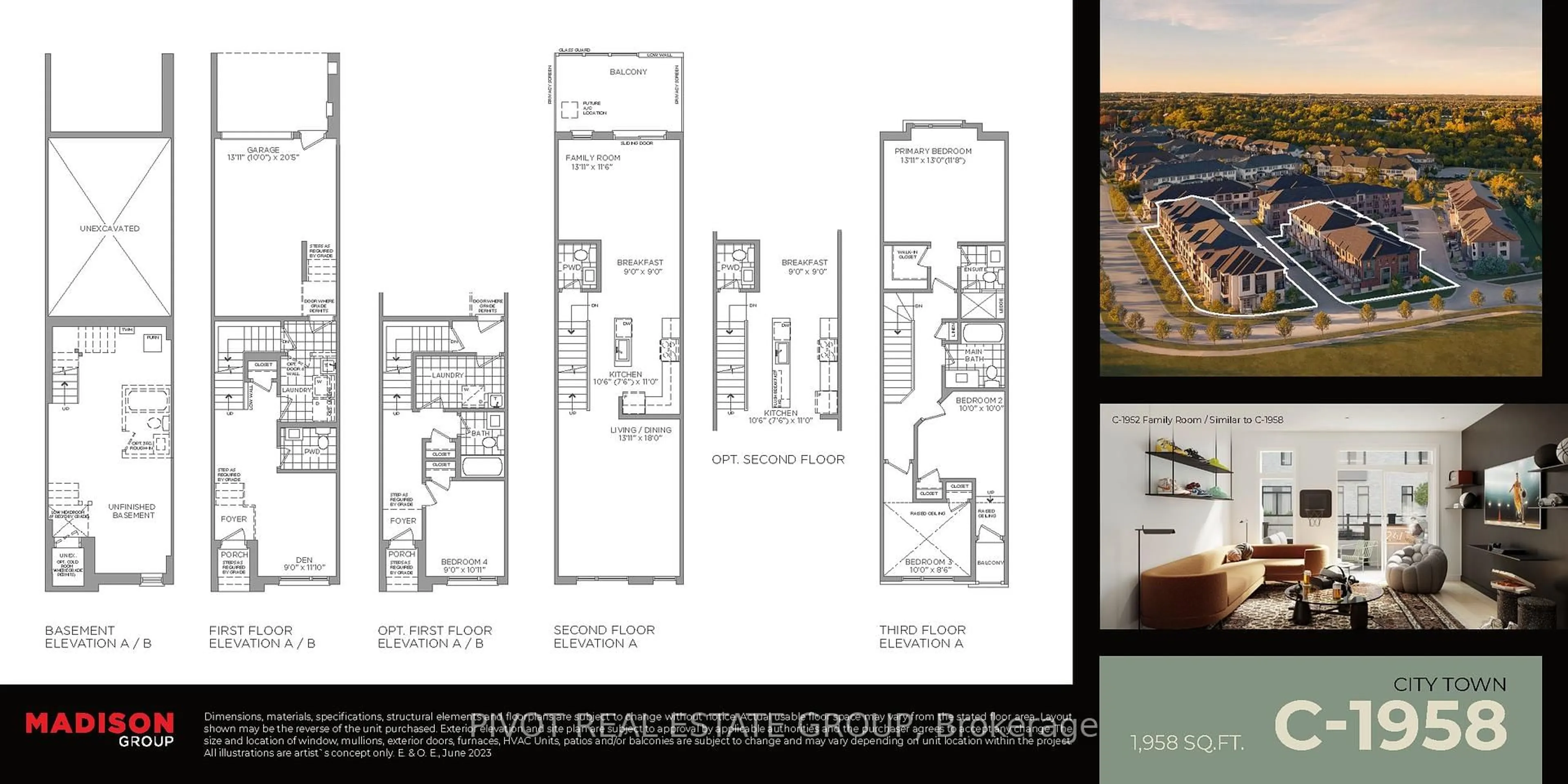 Floor plan for 17 Pluto Way, Whitby Ontario L1M 0M7