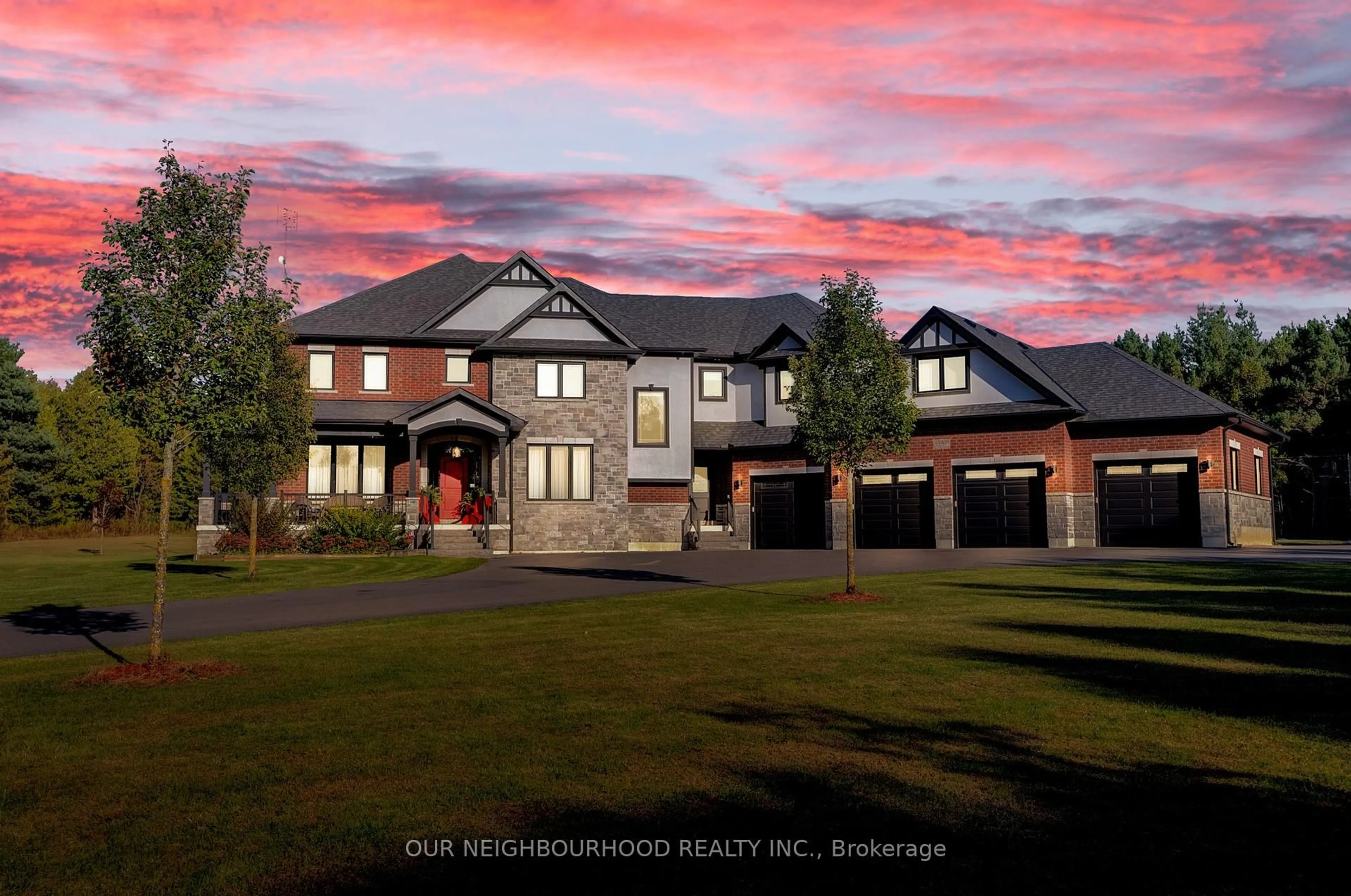 Home with brick exterior material, mountain view for 1387 Solina Rd, Clarington Ontario L1E 2M8