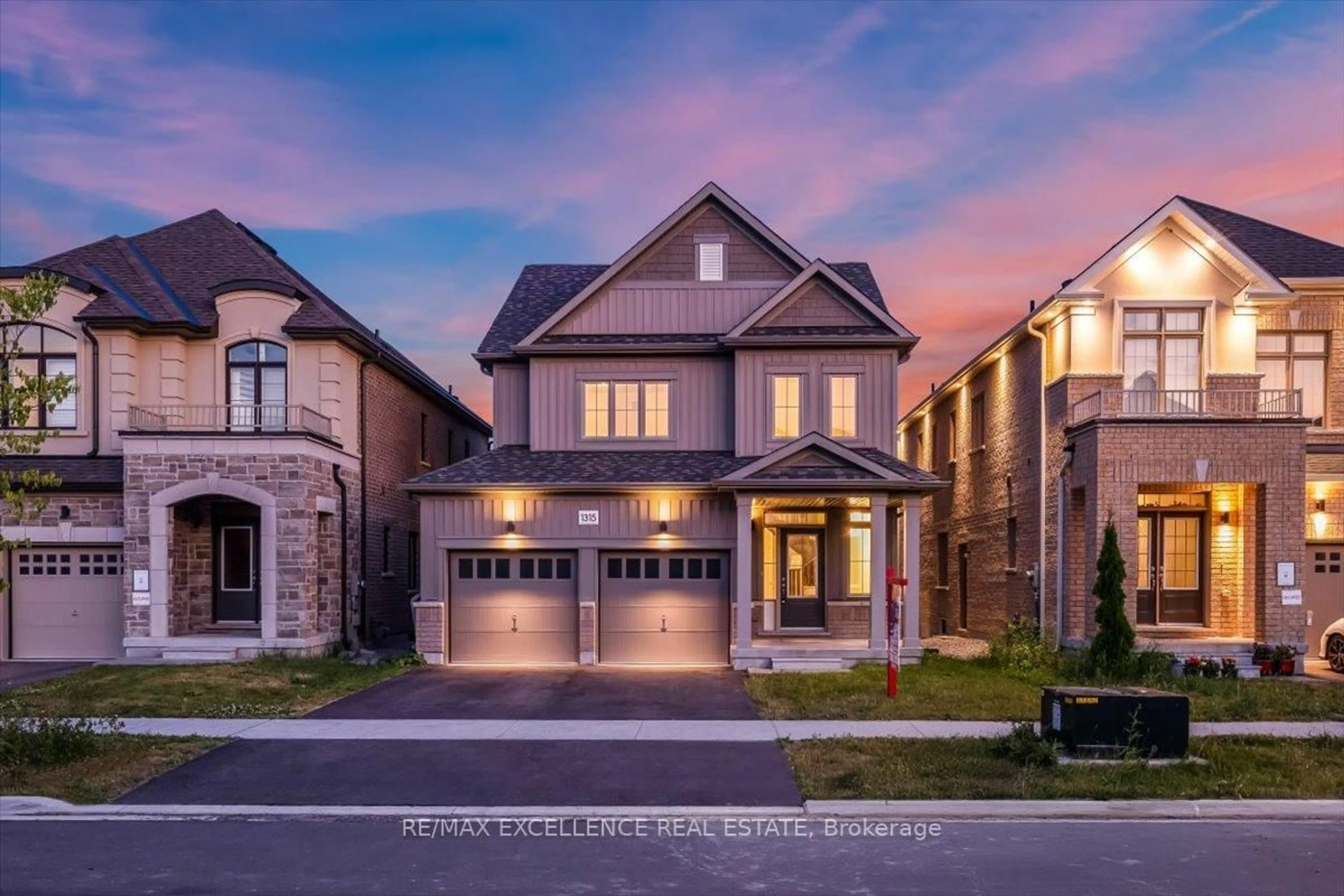 Home with brick exterior material, street for 1315 Apollo St, Oshawa Ontario L1K 3E6