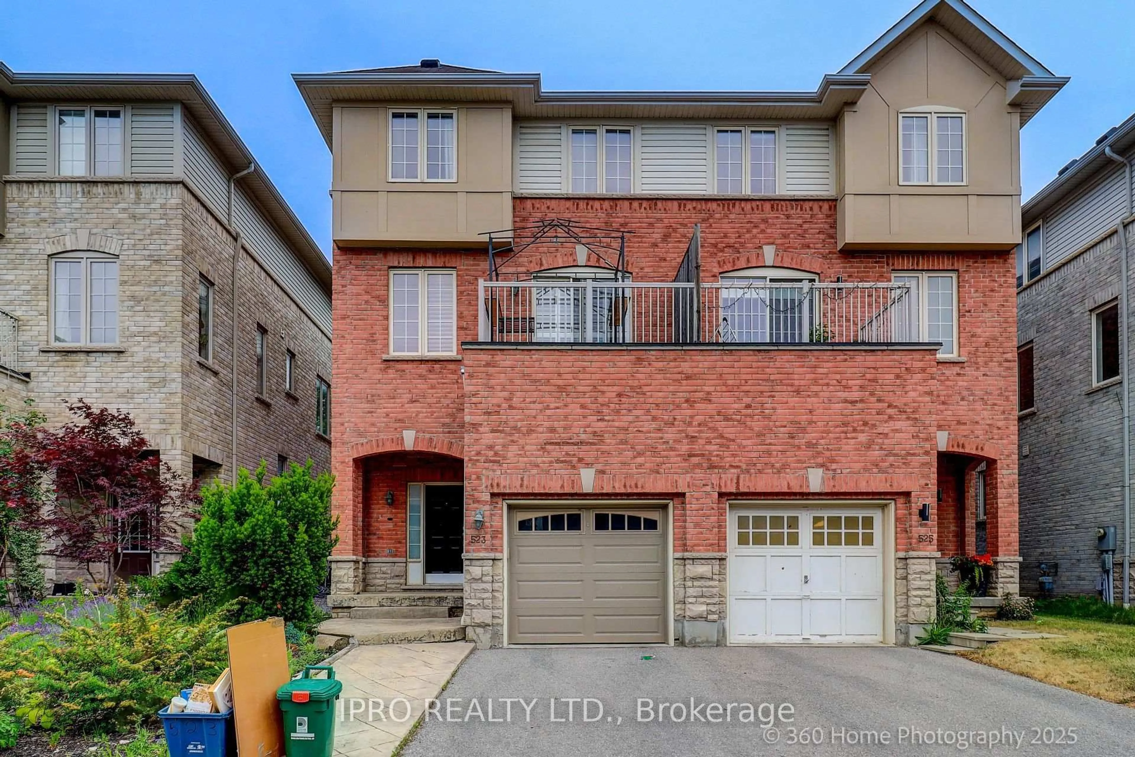 Home with brick exterior material, street for 523 Rossland Rd, Ajax Ontario L1Z 0K8