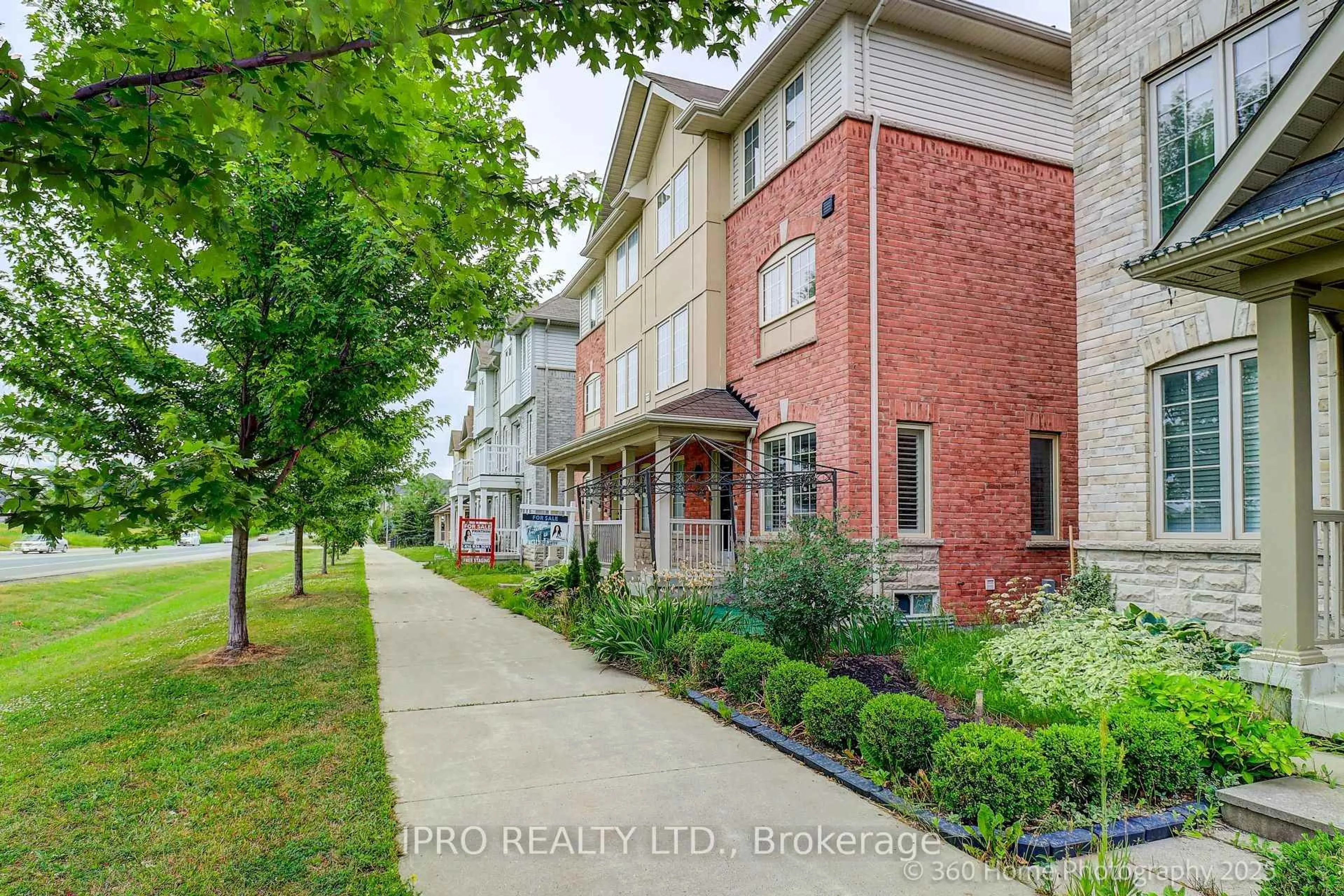 Home with brick exterior material, street for 523 Rossland Rd, Ajax Ontario L1Z 0K8