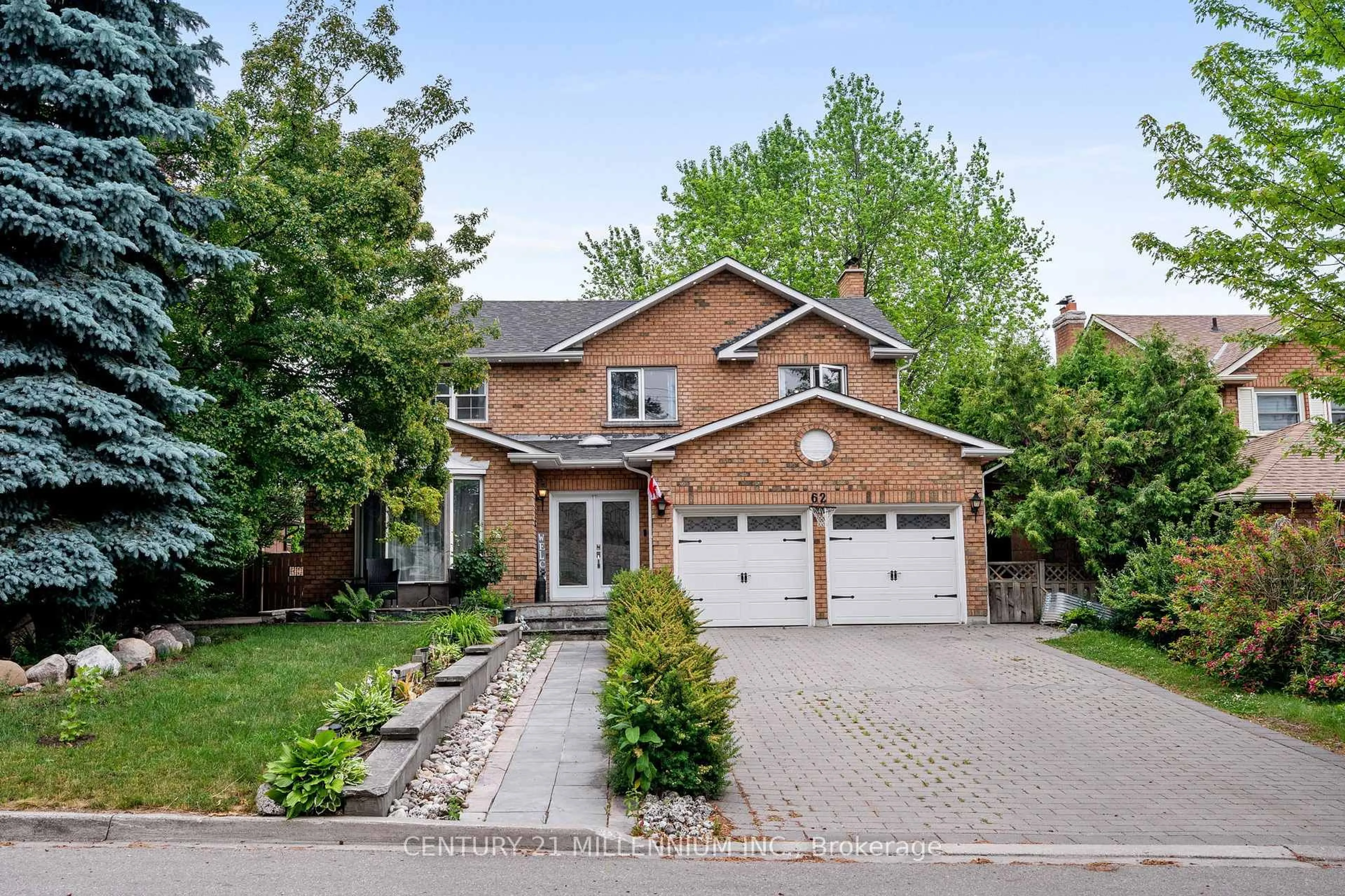 Home with brick exterior material, street for 62 Stargell Dr, Whitby Ontario L1N 7X5