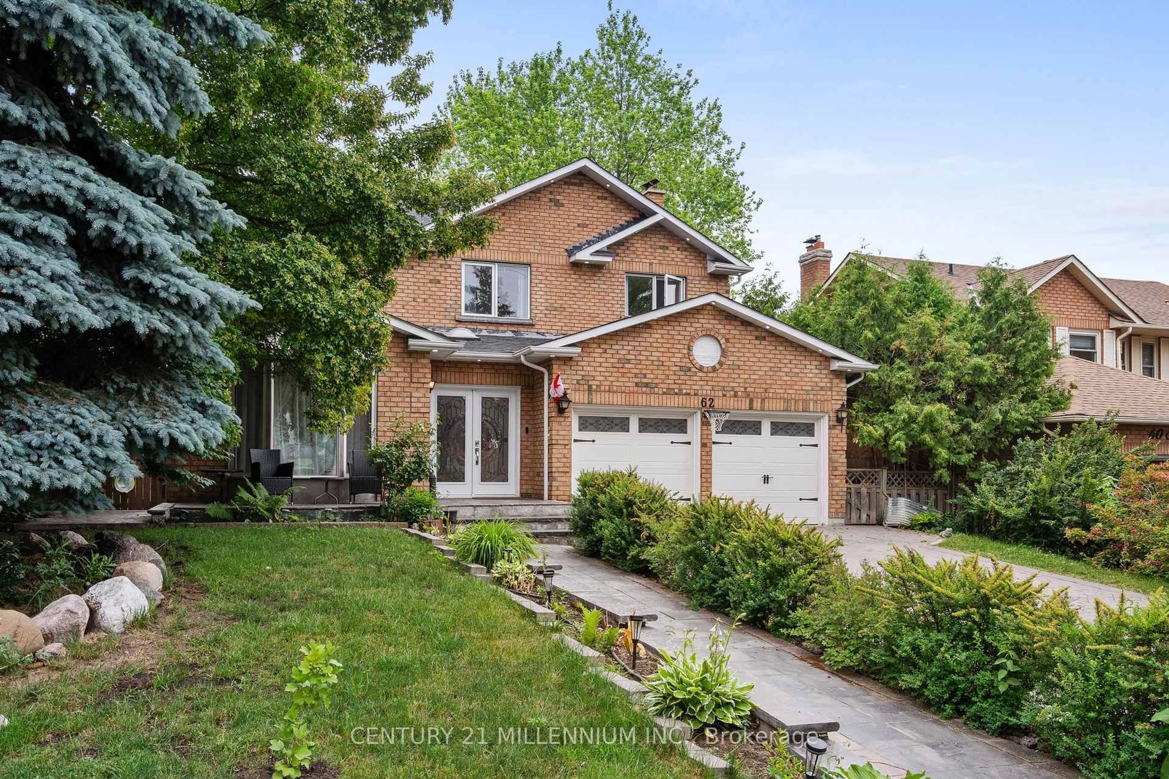 Home with brick exterior material, street for 62 Stargell Dr, Whitby Ontario L1N 7X5