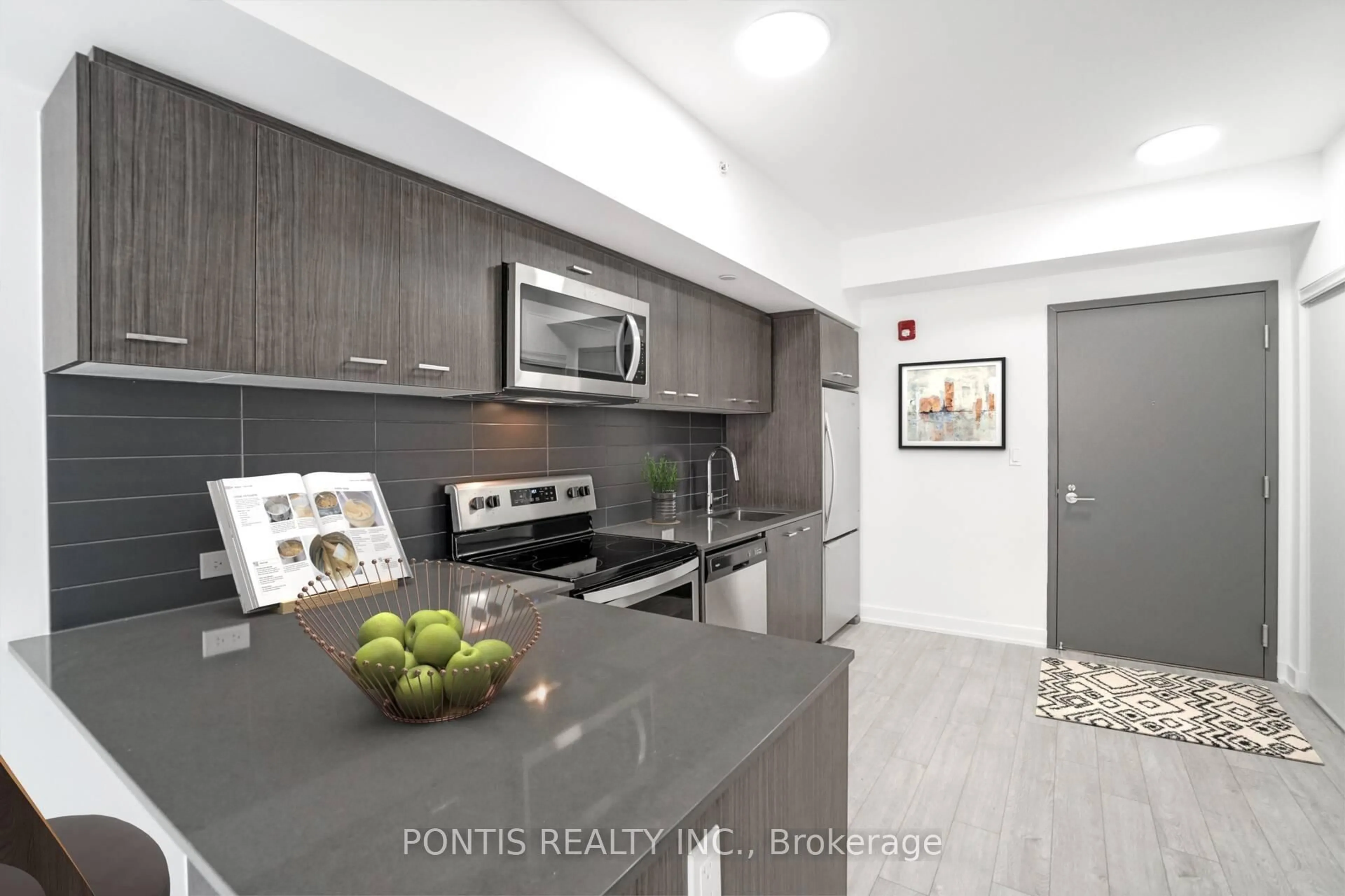 Open concept kitchen, unknown for 2100 Bridletowne Circ #330, Toronto Ontario M1W 0A6