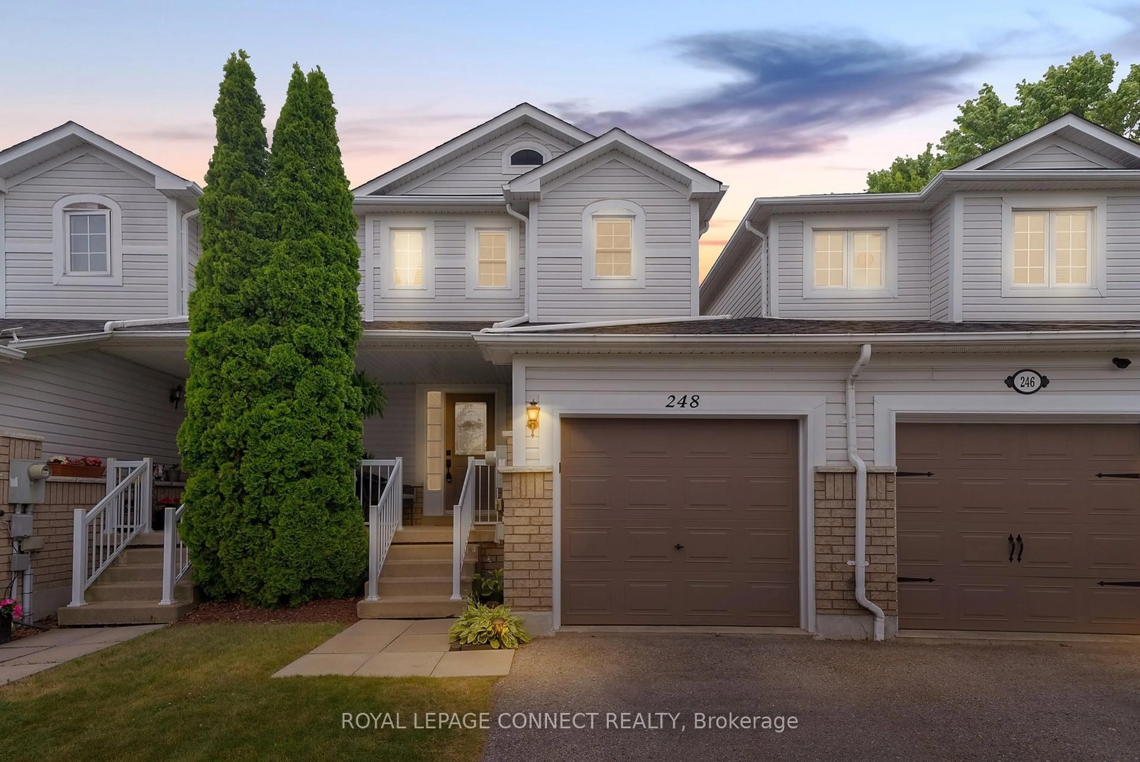 Home with vinyl exterior material, street for 248 Swindells St, Clarington Ontario L1C 5G7