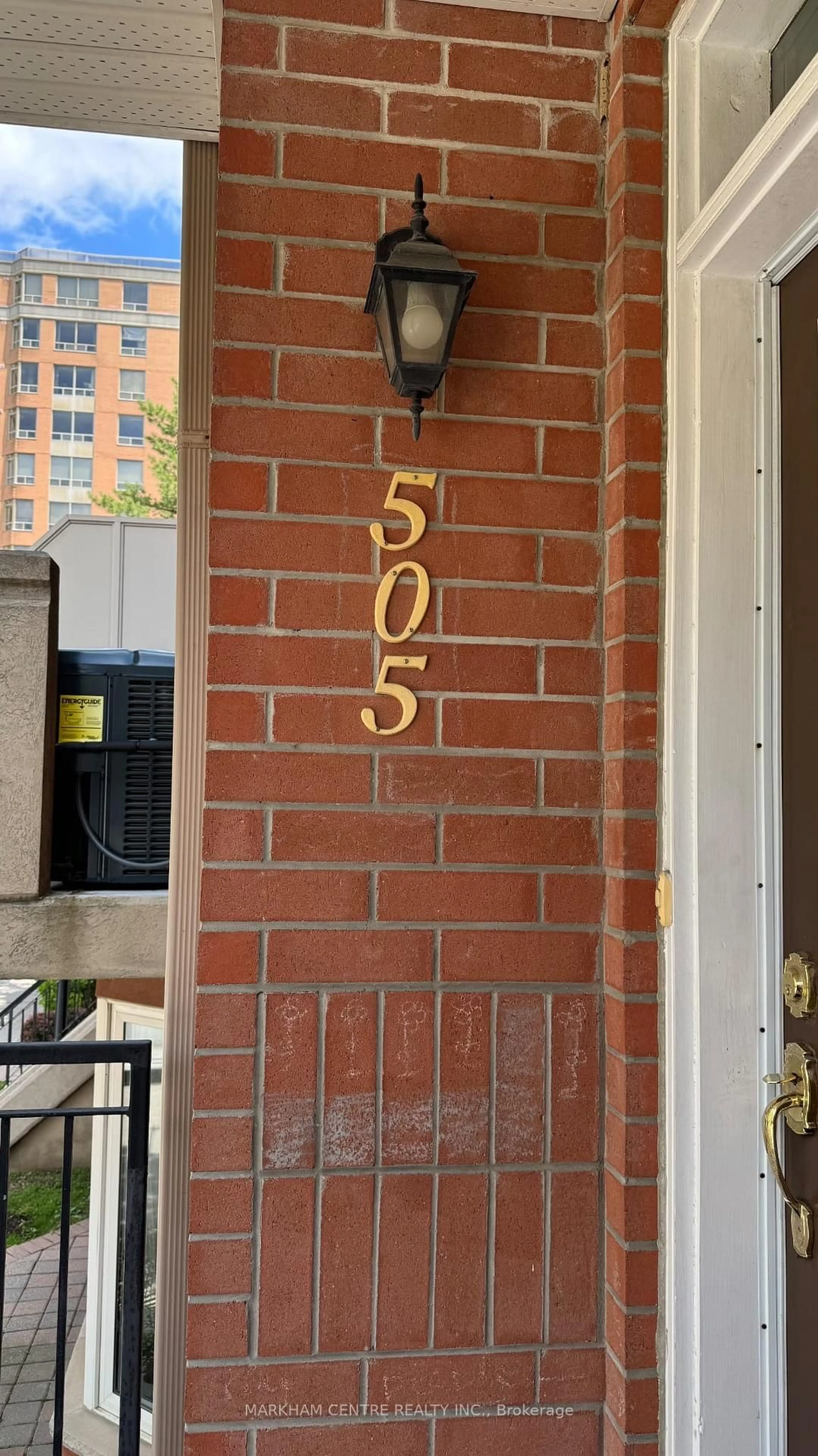 Indoor entryway for 1881 McNicoll Ave #505, Toronto Ontario M1V 5M2