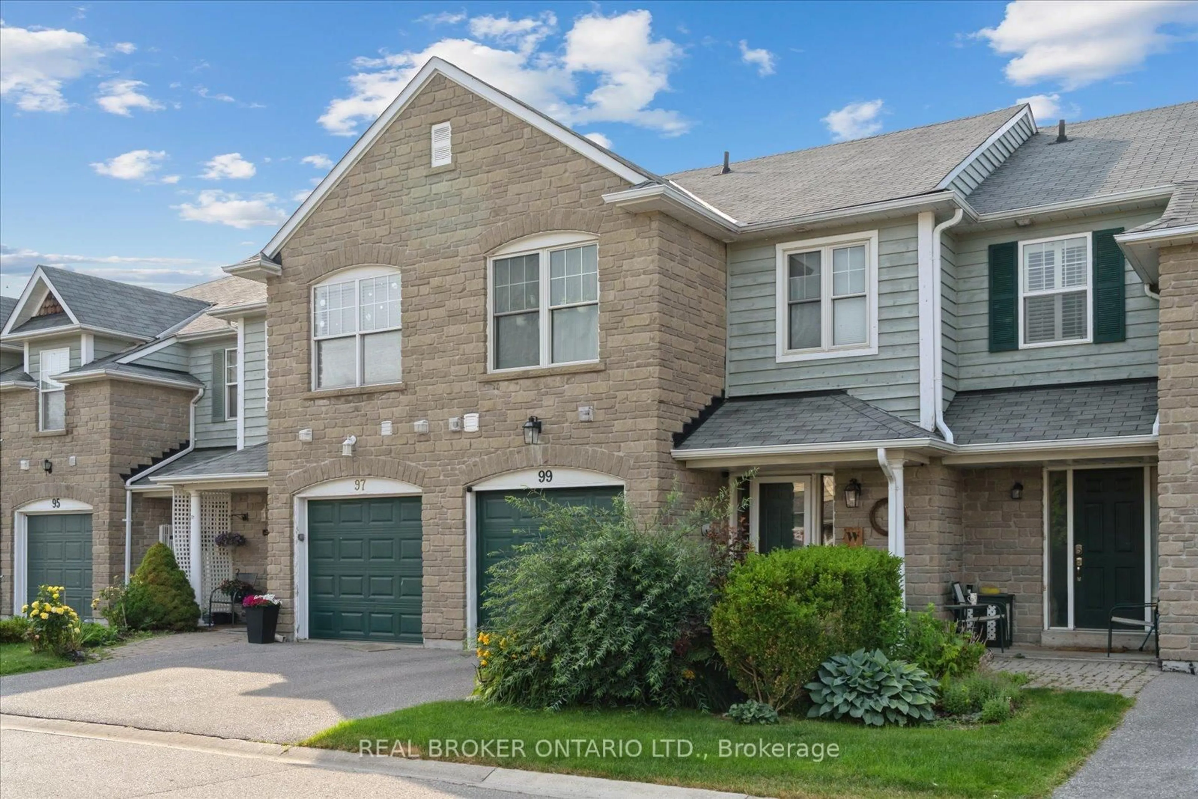 Home with brick exterior material, street for 2800 Courtice Rd #99, Clarington Ontario L1E 2M6