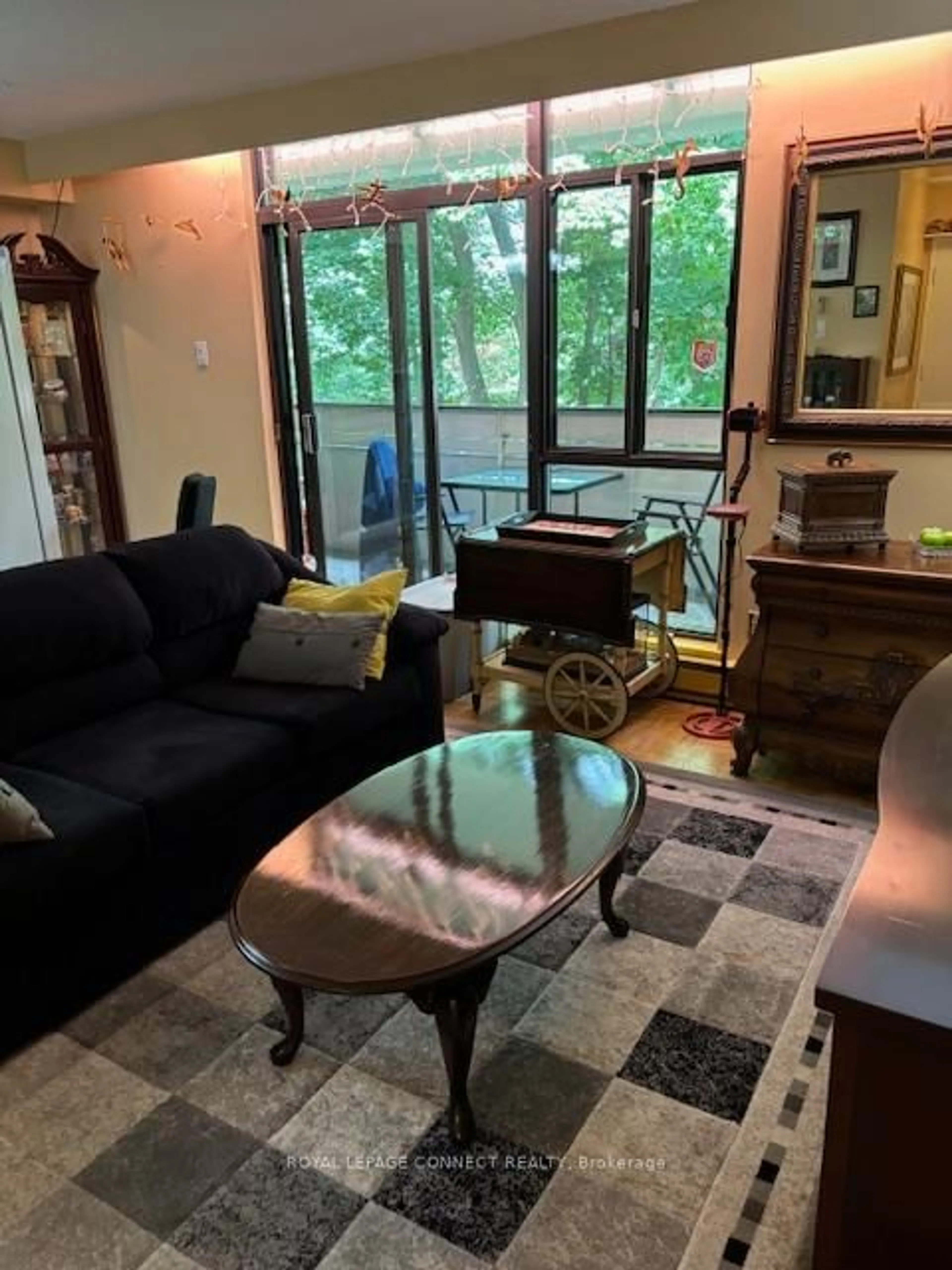 Living room with furniture, unknown for 50 Old Kingston Rd #5-213, Toronto Ontario M1E 4Y1