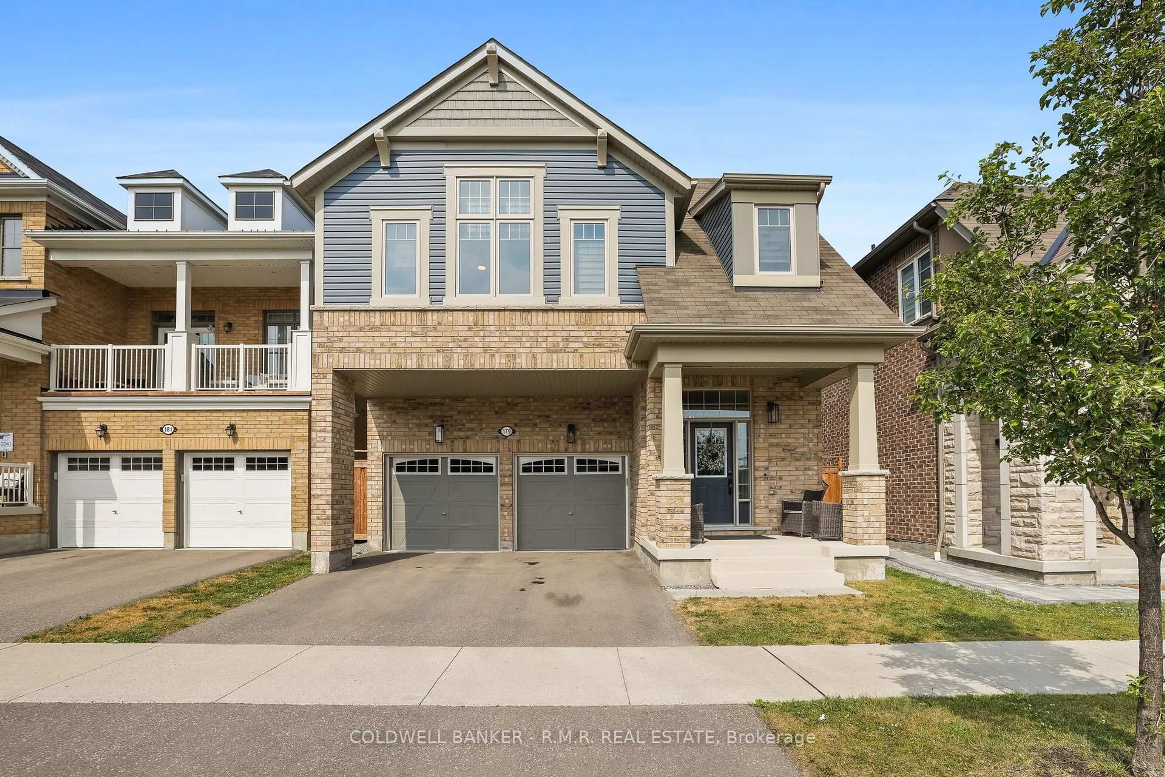 Home with brick exterior material, street for 179 Westfield Dr, Whitby Ontario L1P 0G2