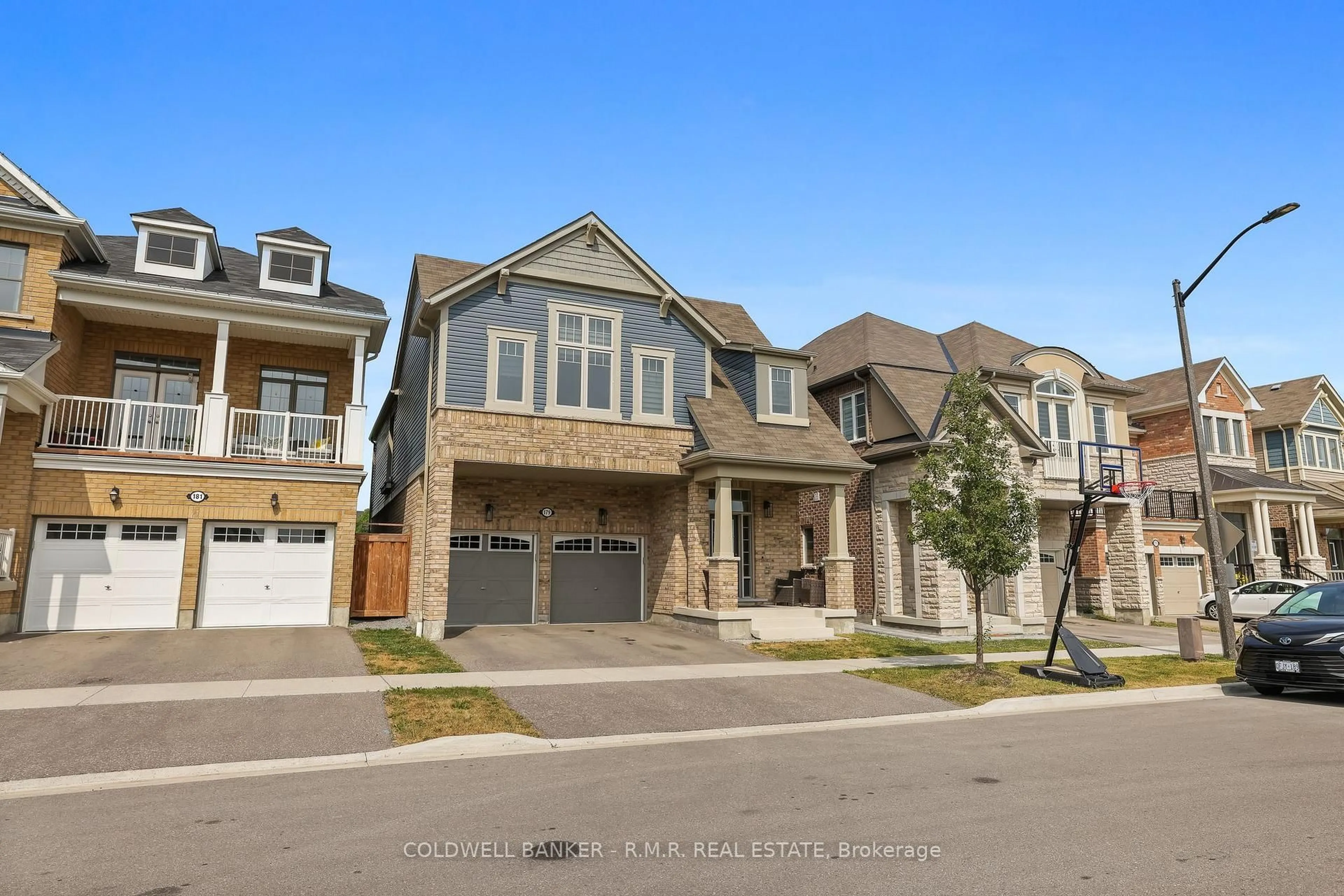 Home with brick exterior material, street for 179 Westfield Dr, Whitby Ontario L1P 0G2