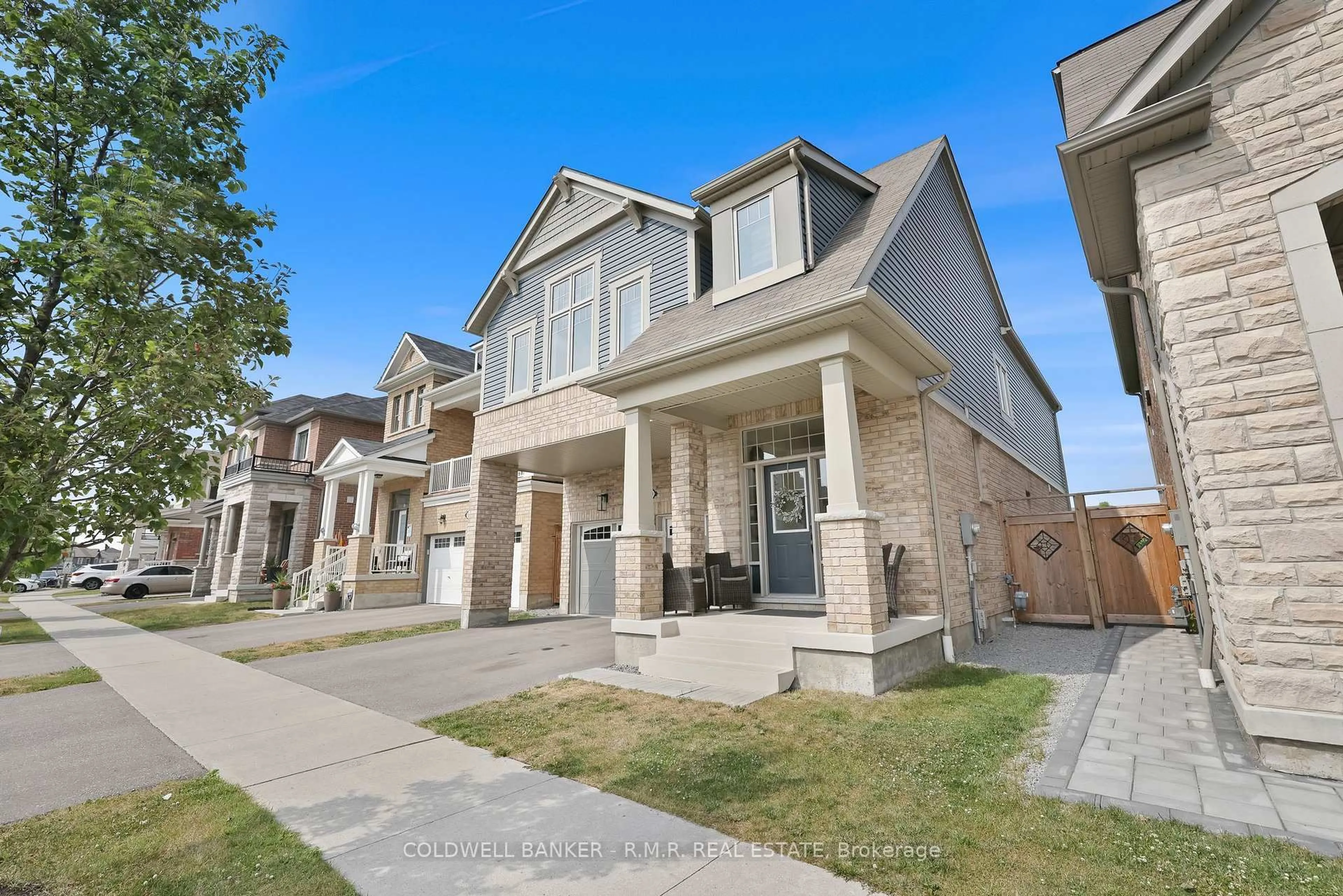 Home with brick exterior material, street for 179 Westfield Dr, Whitby Ontario L1P 0G2