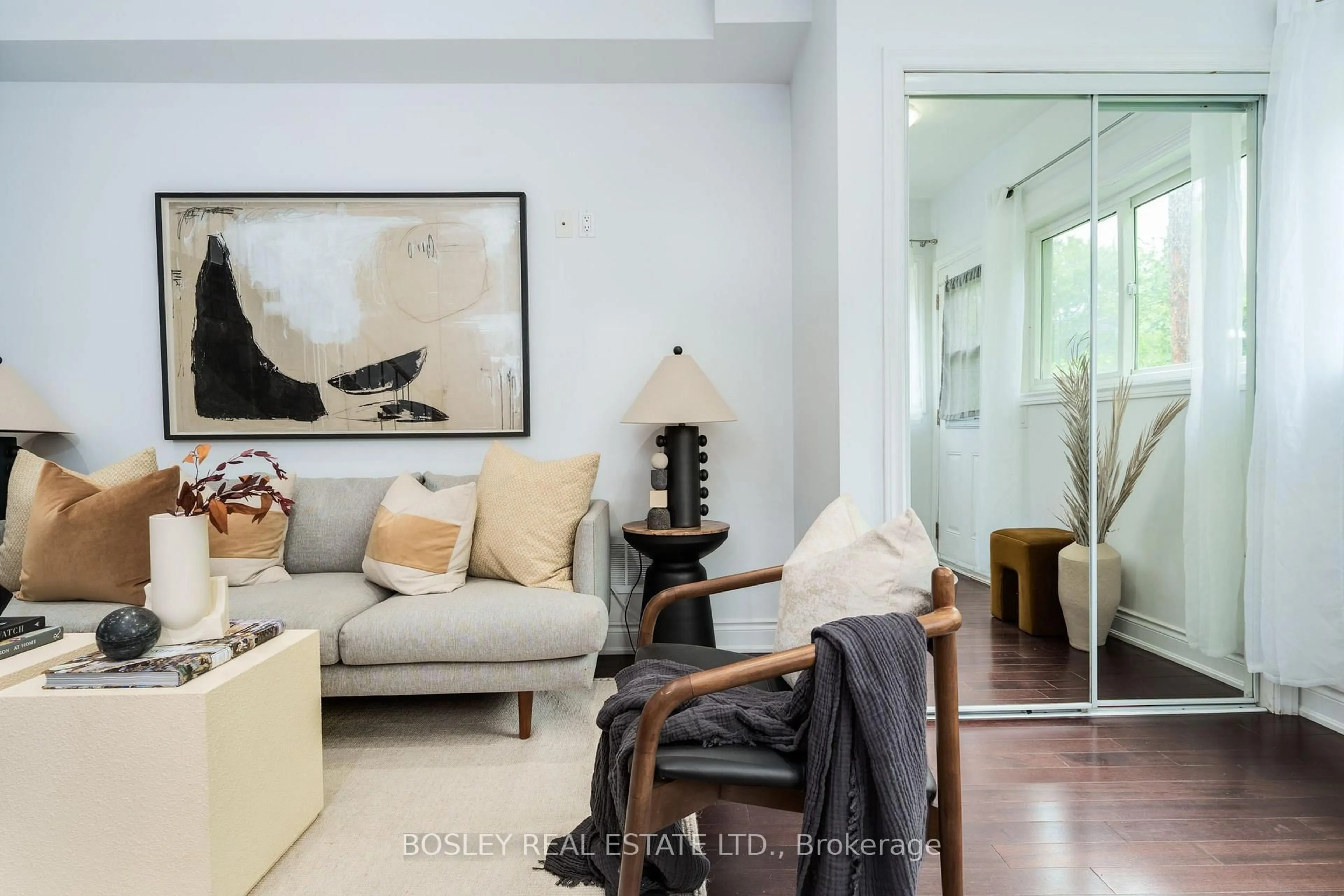 Living room with furniture, unknown for 23 Ivy Ave, Toronto Ontario M4L 2H6