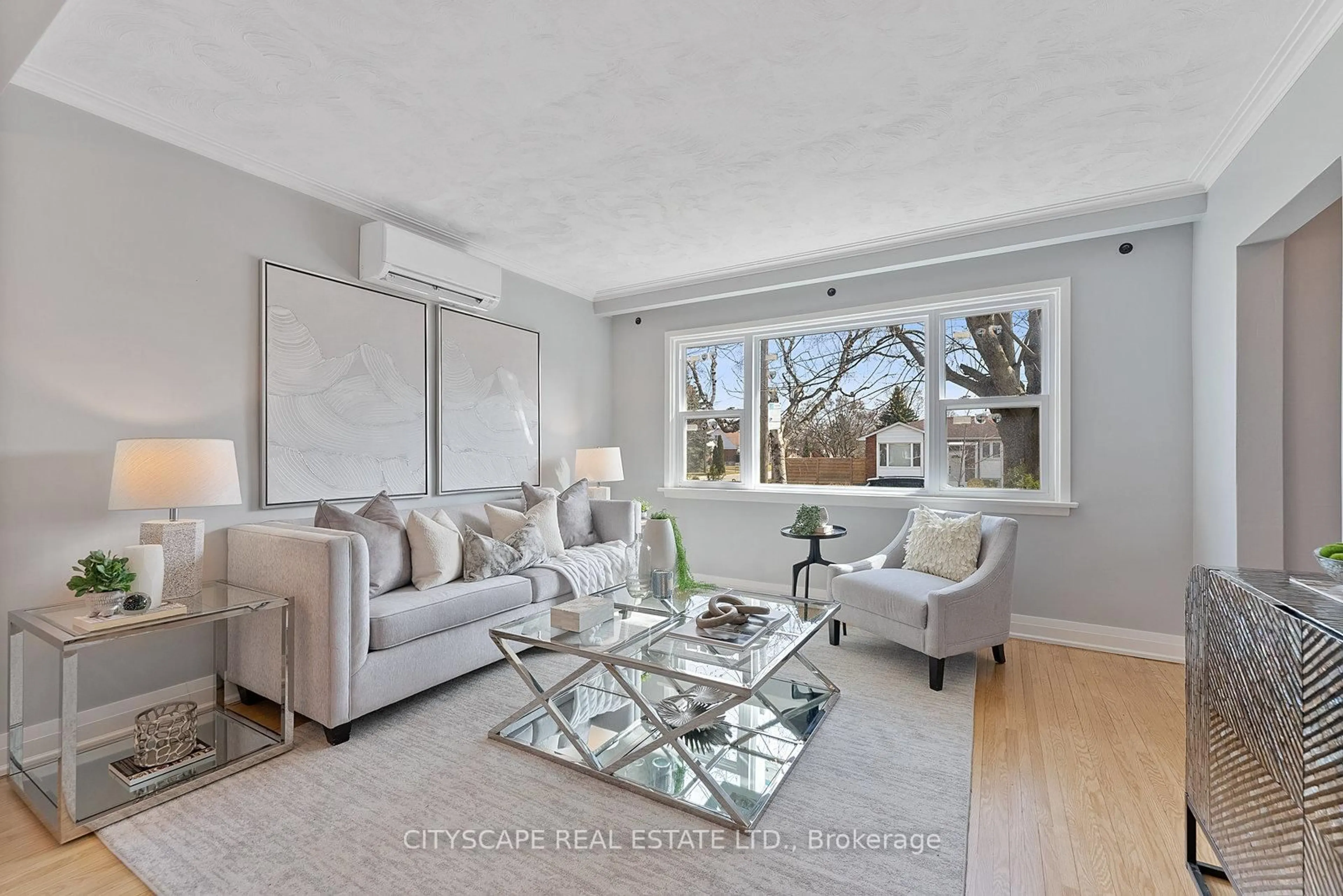 Living room with furniture, unknown for 65 Ivorwood Cres, Toronto Ontario M1R 2X6