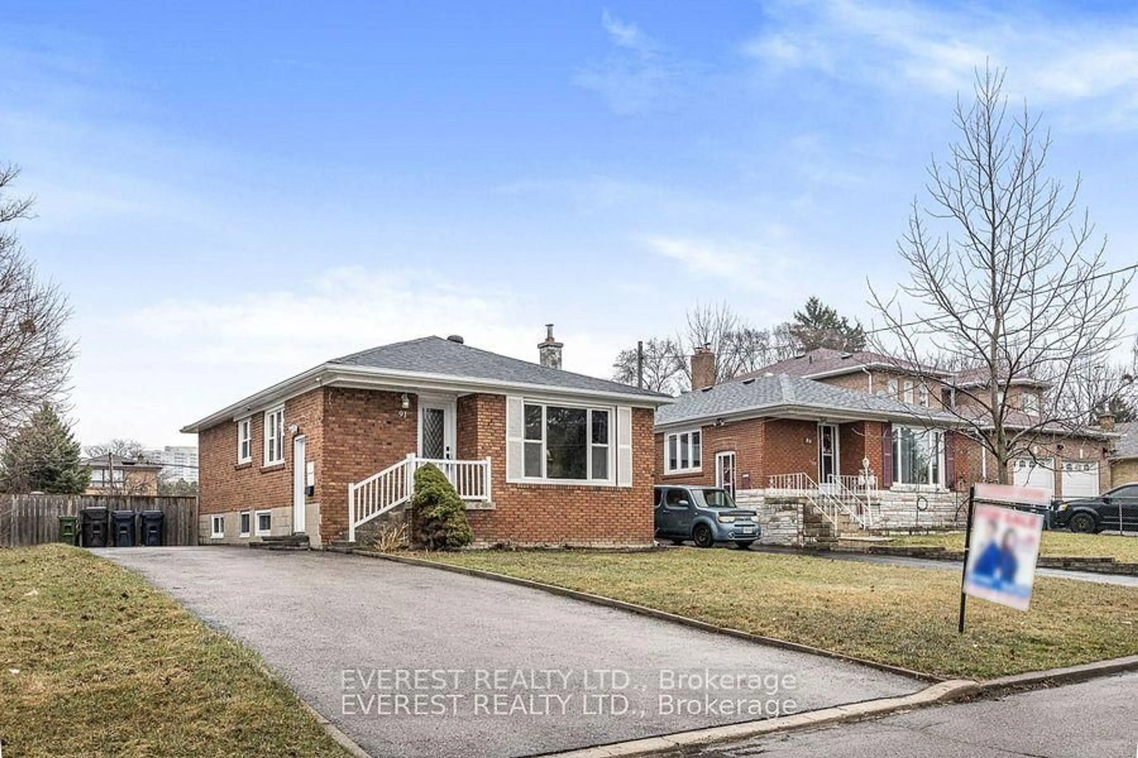 Home with brick exterior material, street for 91 Hart Ave, Toronto Ontario M1K 3H3
