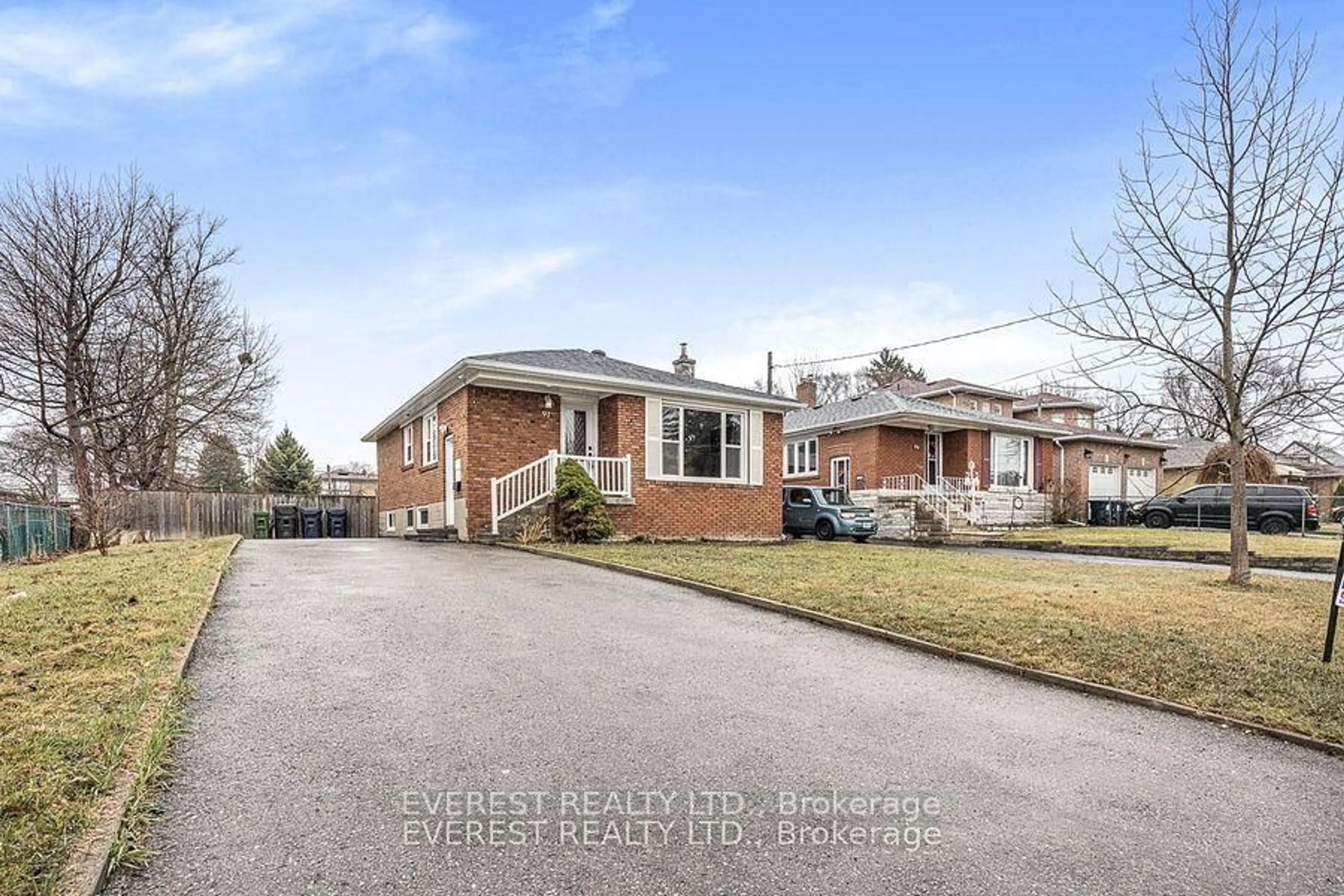 Home with brick exterior material, street for 91 Hart Ave, Toronto Ontario M1K 3H3