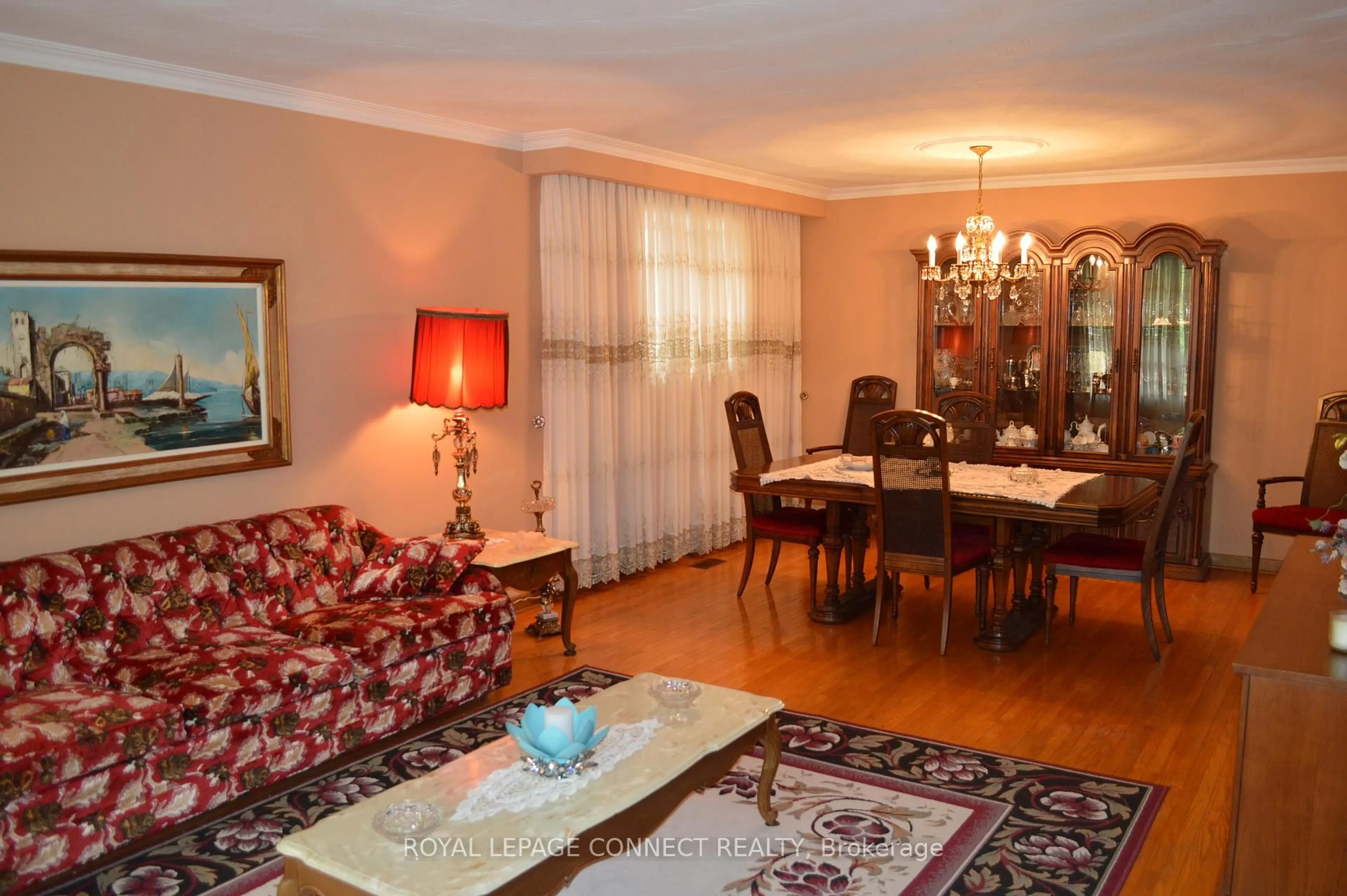 Dining room, wood/laminate floor for 17 Altair Ave, Toronto Ontario M1W 2R1